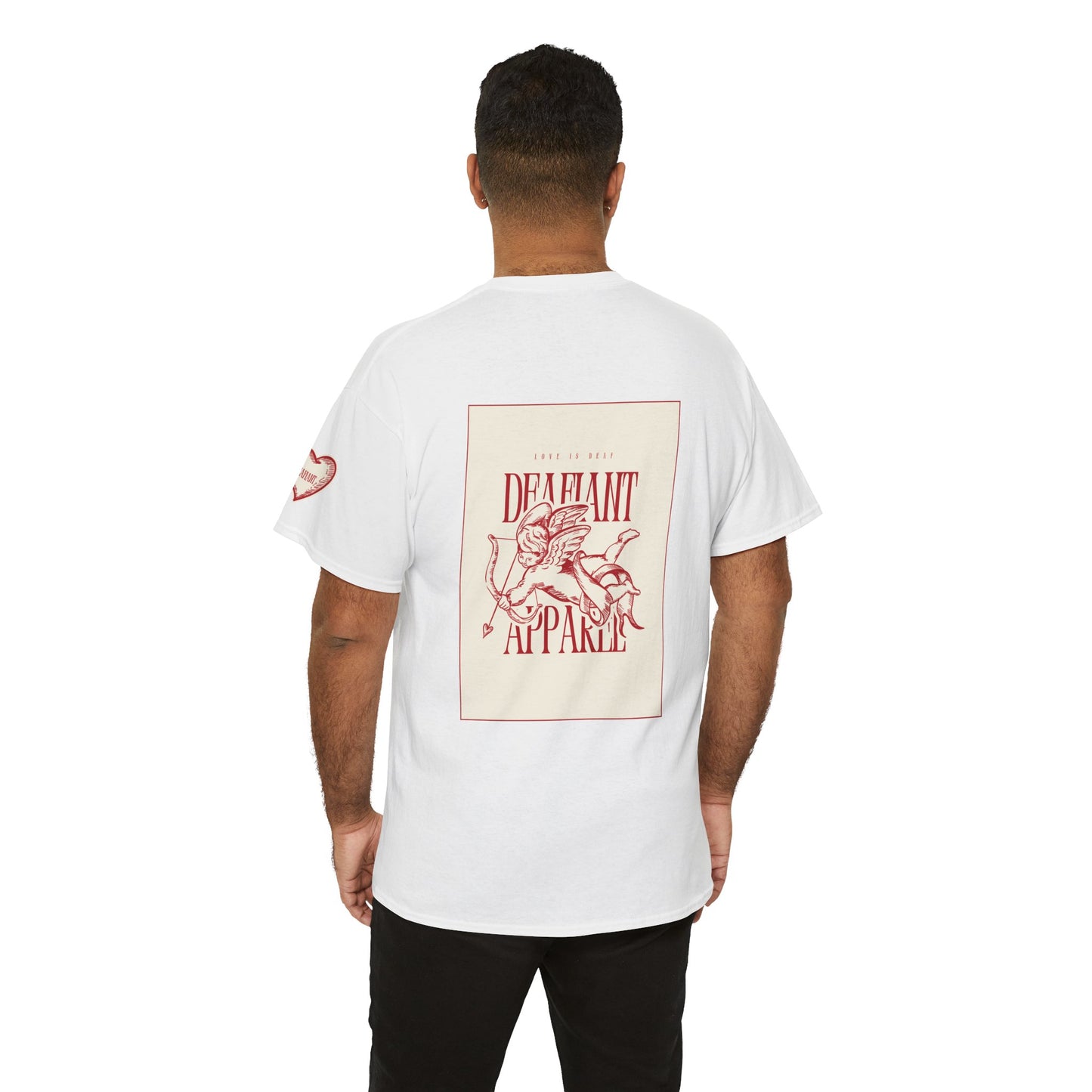 DEAFIANT Love Is Deaf Tee | Unisex Graphic Tee
