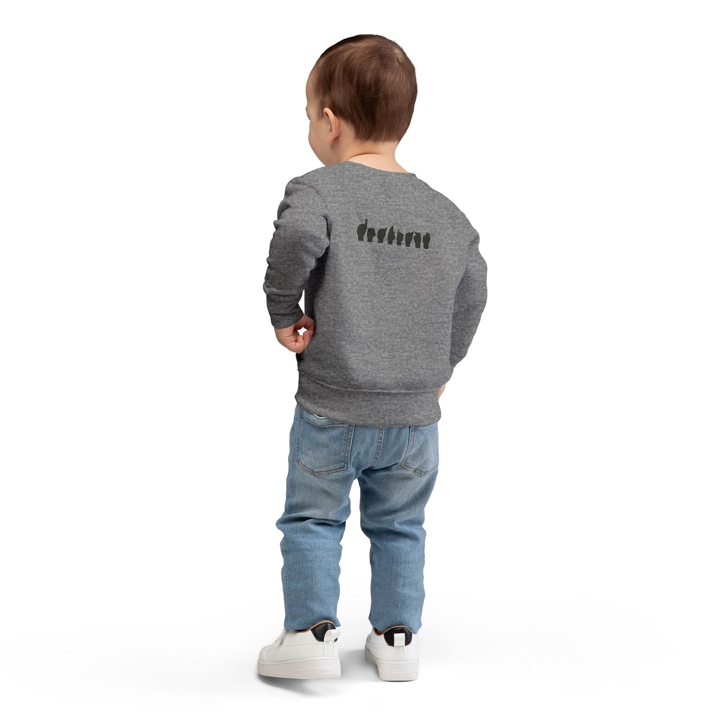 DEAFIANT Classic Logo Toddler Sweatshirt