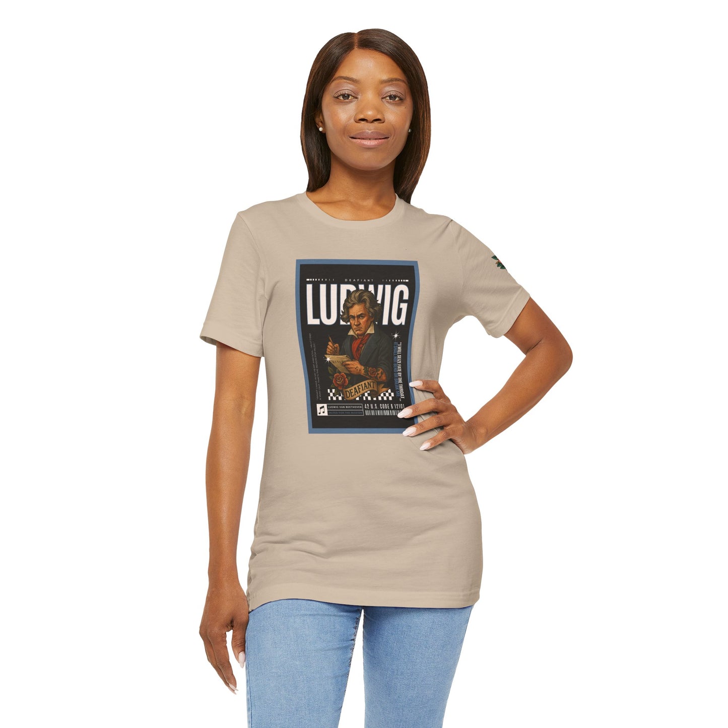 DEAFIANT The Composer Tee | Unisex Graphic Tee