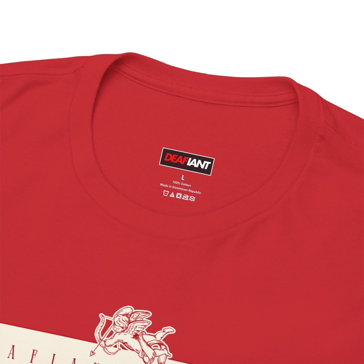 DEAFIANT Love Is Deaf Tee | Unisex Graphic Tee