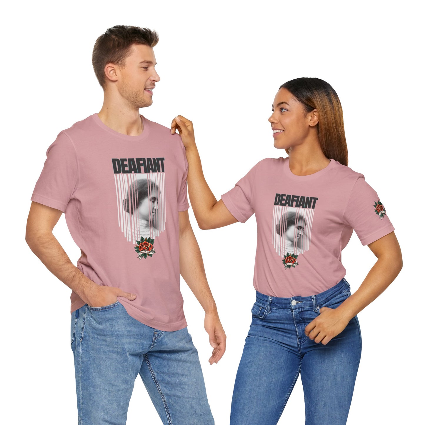 The Legacy Tee – Helen Keller x DEAFIANT | Title 42 Edition | Unisex Jersey Short Sleeve Shirt