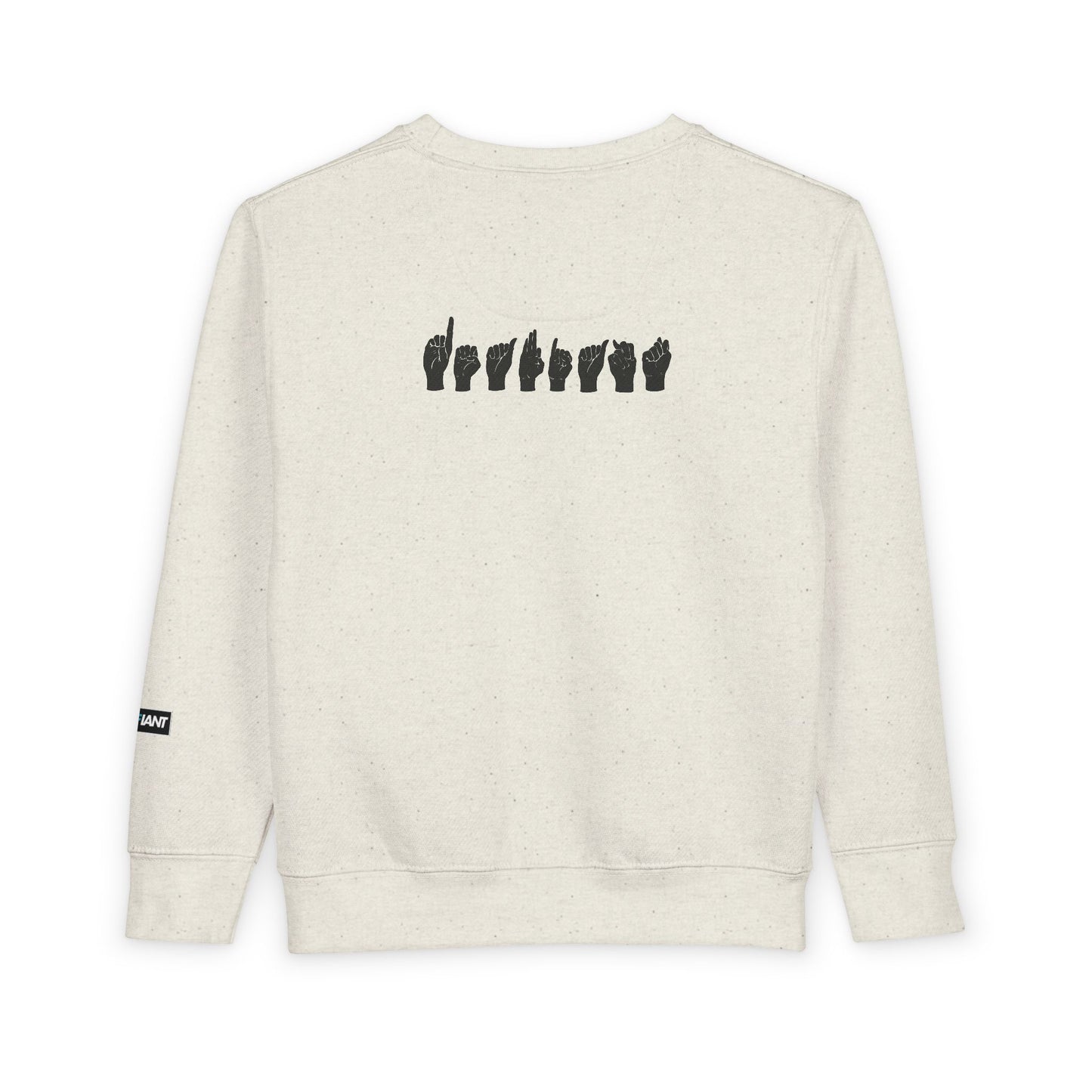 DEAFIANT Classic Logo Toddler Sweatshirt