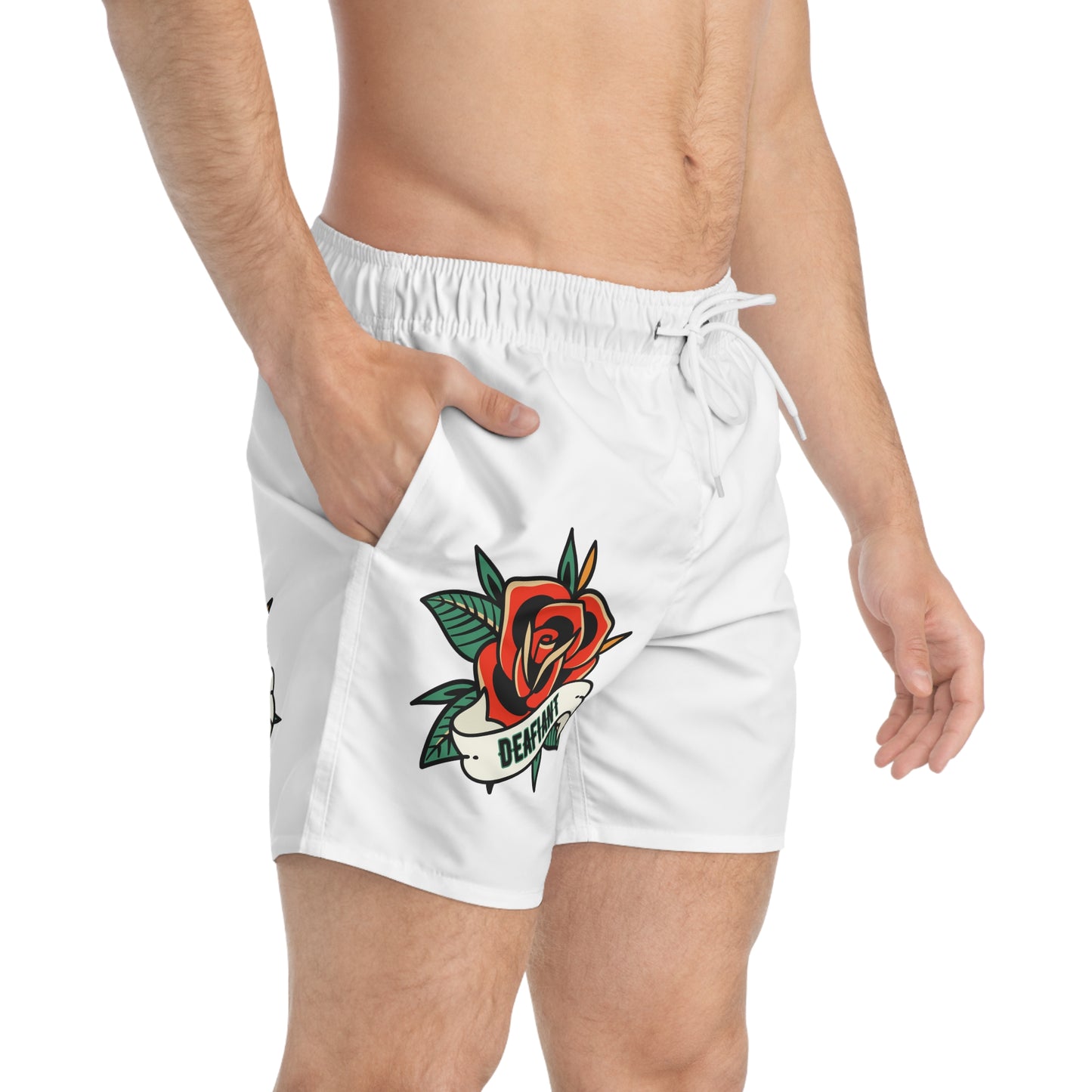 DEAFIANT Silent Wave | Men's Swim Trunks