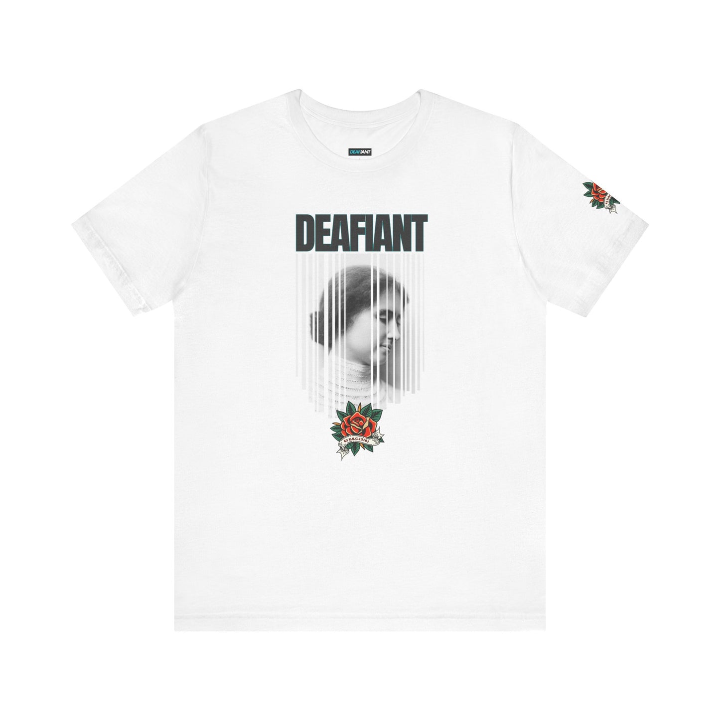 The Legacy Tee – Helen Keller x DEAFIANT | Title 42 Edition | Unisex Jersey Short Sleeve Shirt