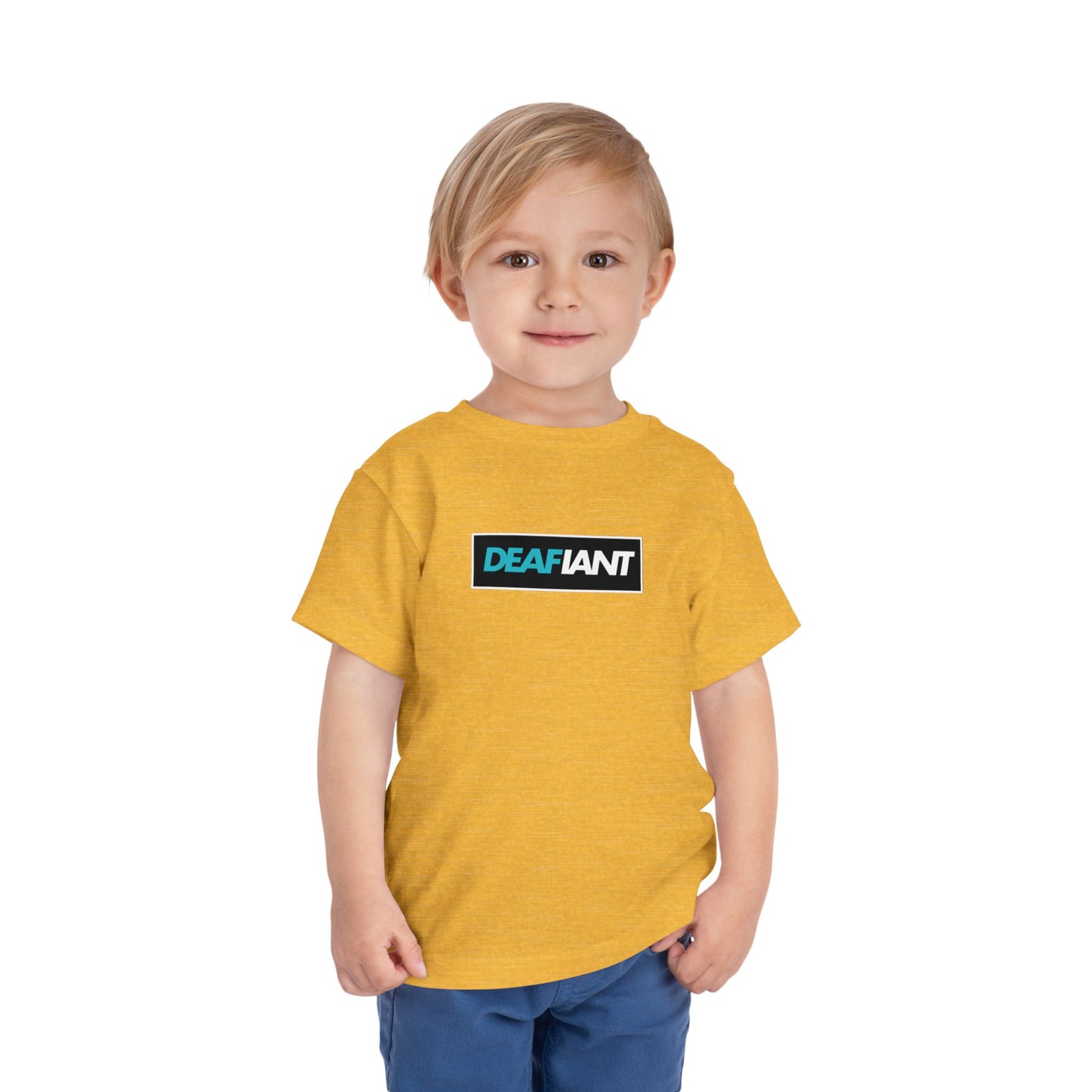 DEAFIANT Classic Logo Toddler Tee | Short Sleeve Tee