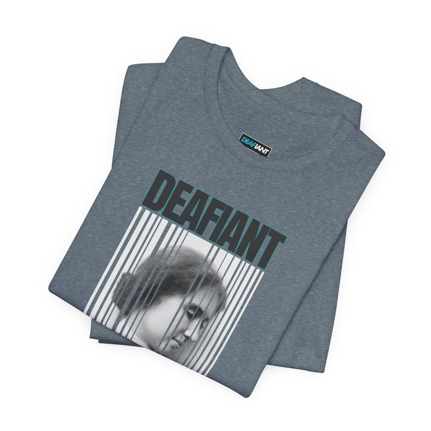 The Legacy Tee – Helen Keller x DEAFIANT | Title 42 Edition | Unisex Jersey Short Sleeve Shirt