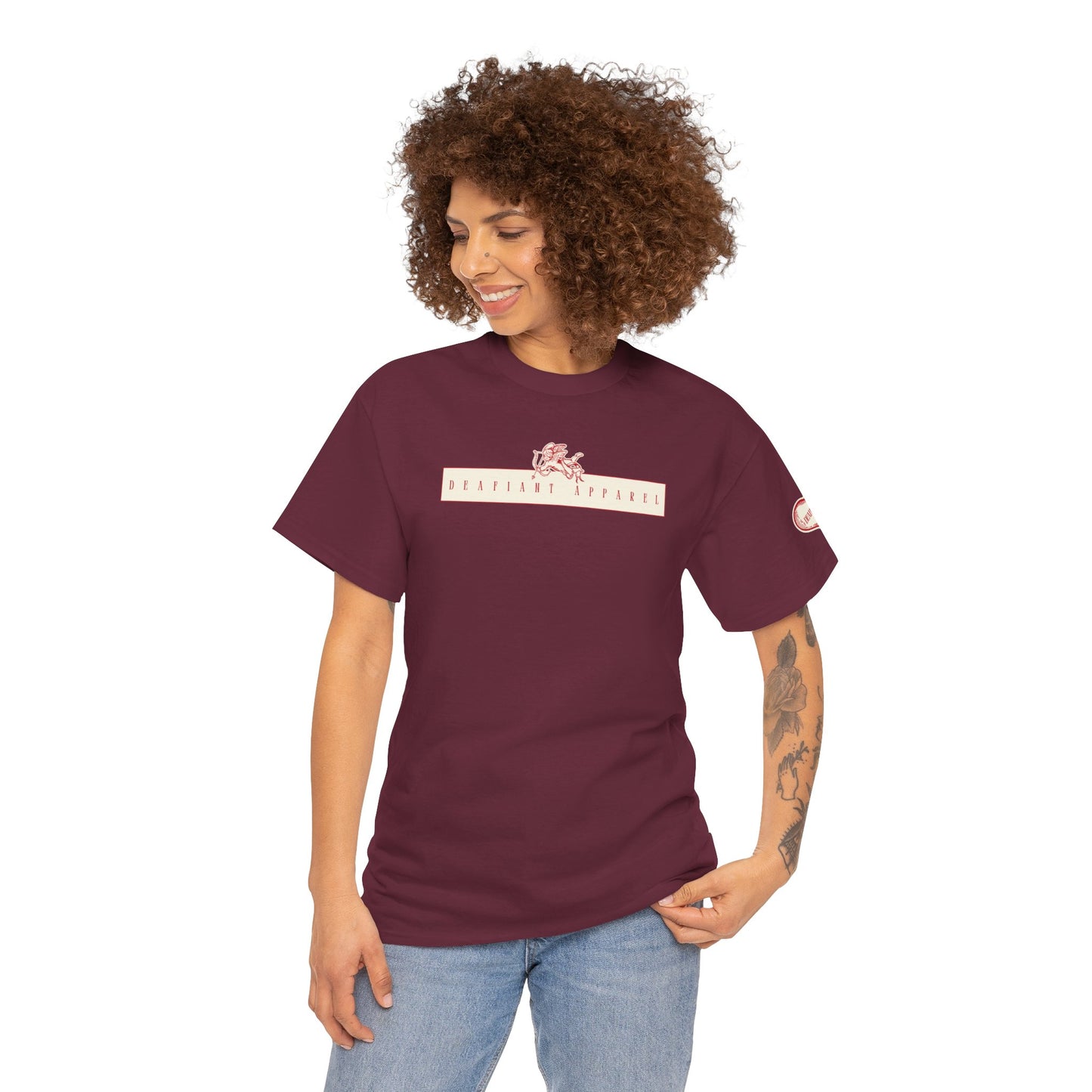 DEAFIANT Love Is Deaf Tee | Unisex Graphic Tee