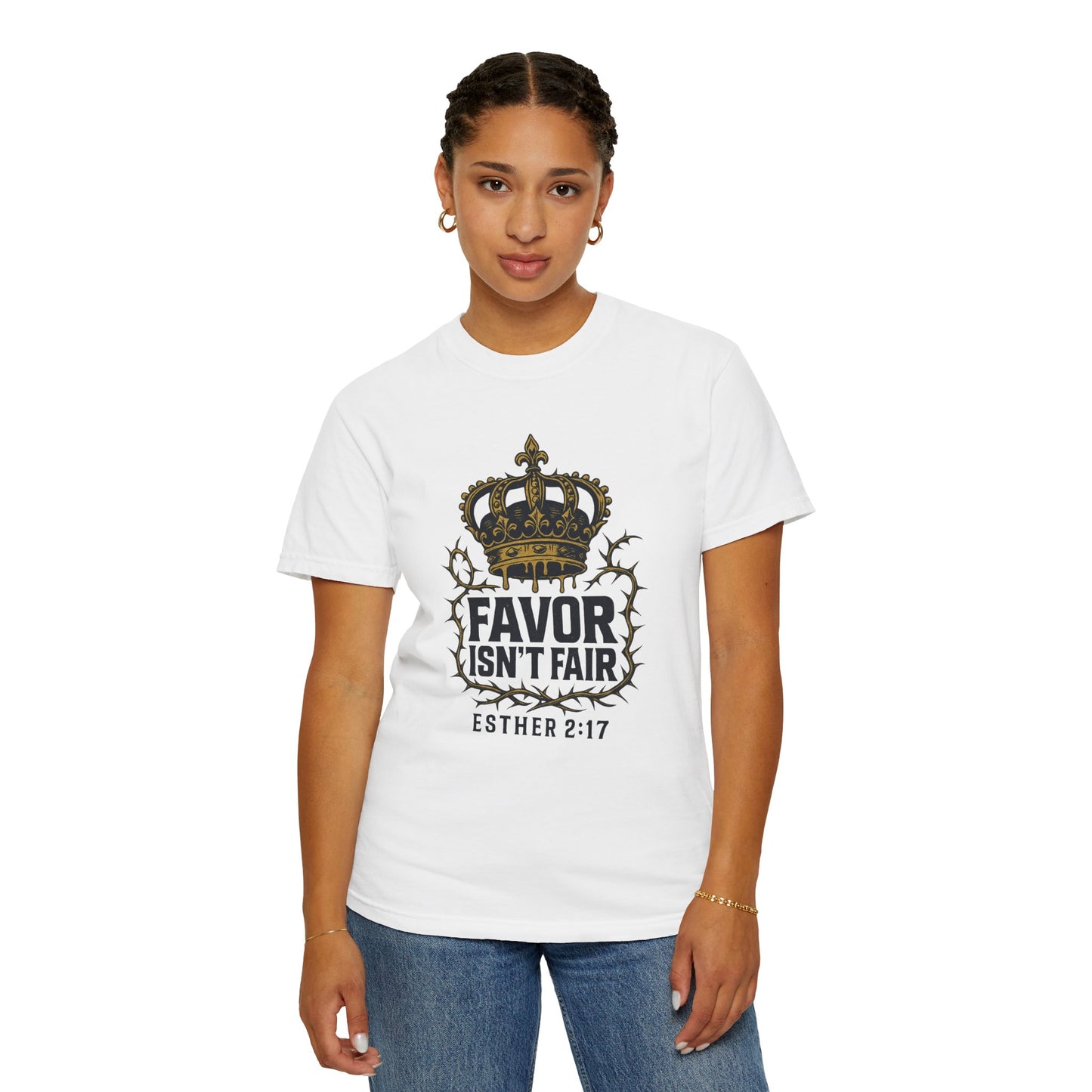 DEAFIANT Favor isn't Fair Esther Edition | Unisex Tee