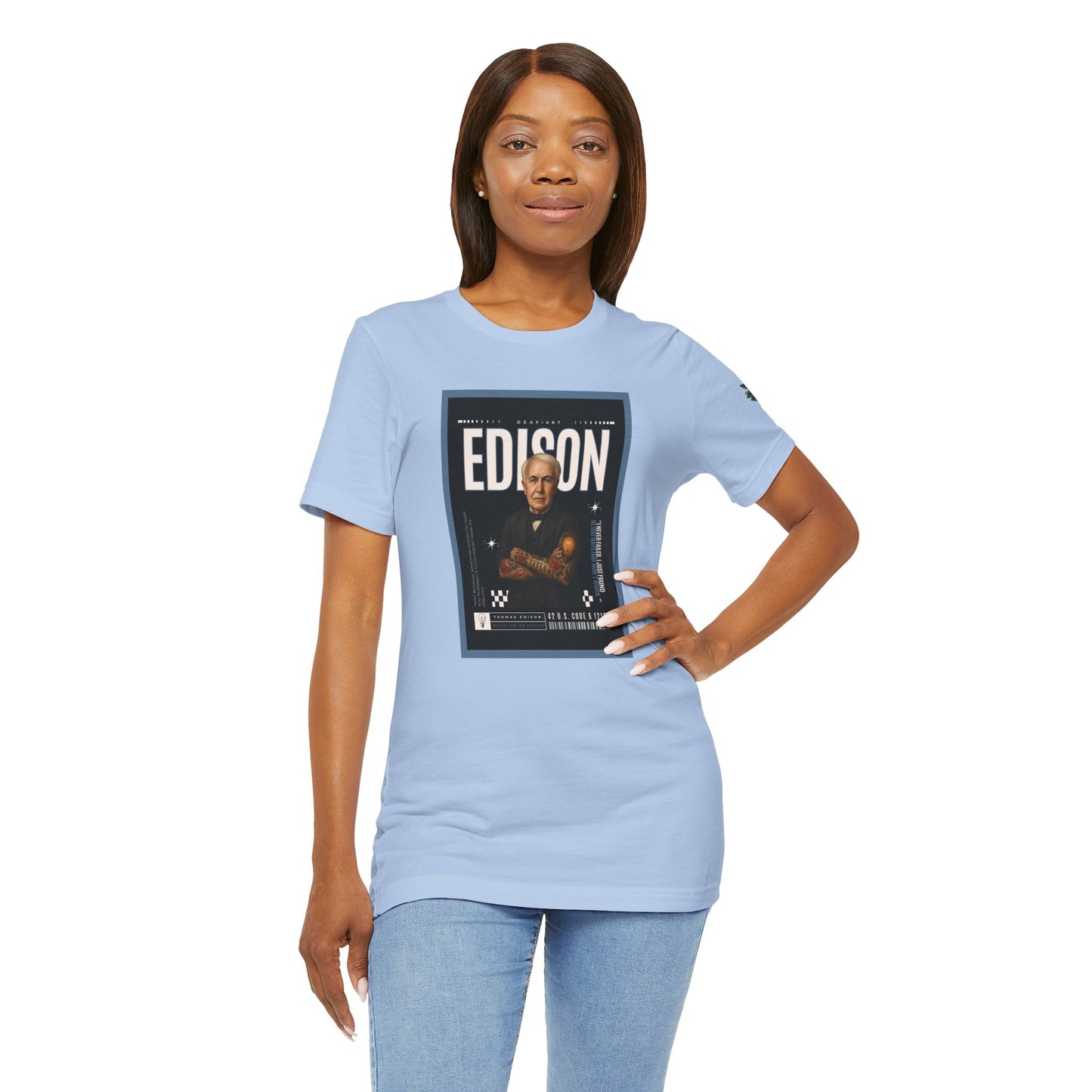 DEAFIANT Deaf Edison Tee | Unisex Short Sleeve