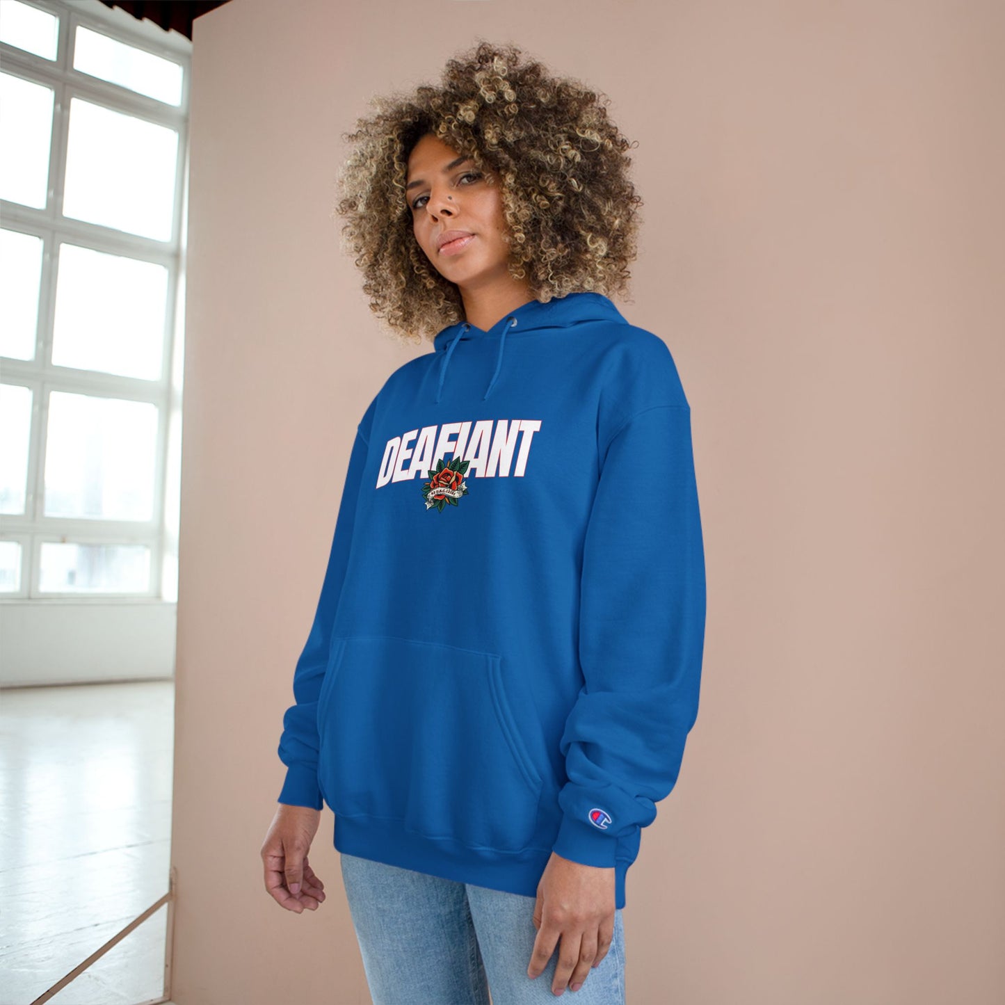 DEAFIANT Champion of the Law Unisex Hoodie