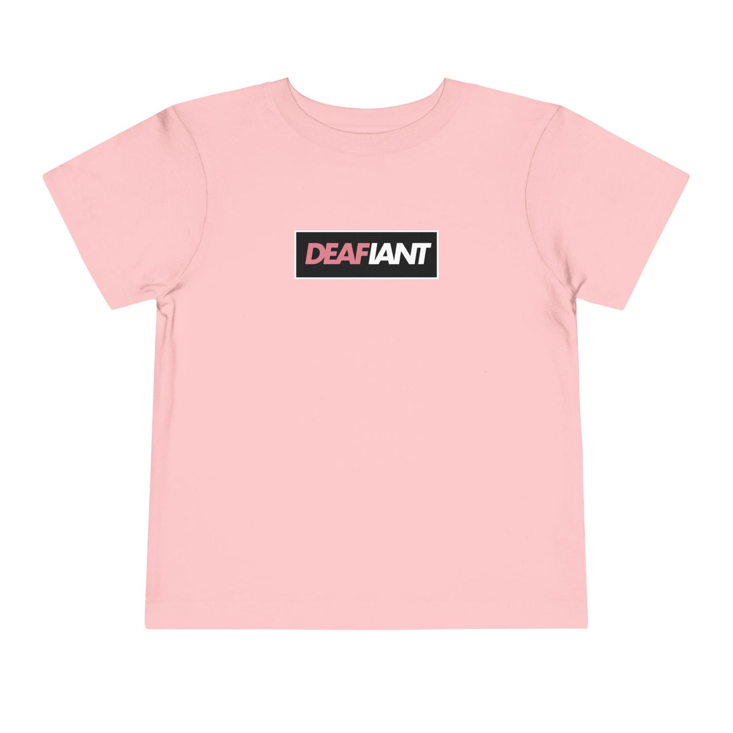 DEAFIANT Classic Logo Toddler Tee | Short Sleeve Tee