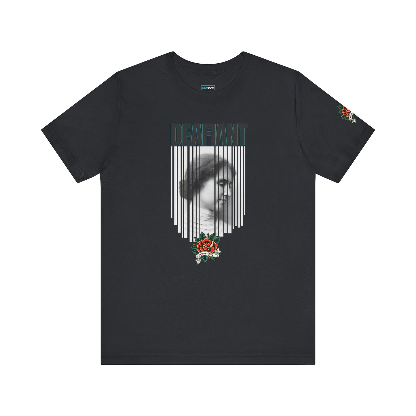 The Legacy Tee – Helen Keller x DEAFIANT | Title 42 Edition | Unisex Jersey Short Sleeve Shirt