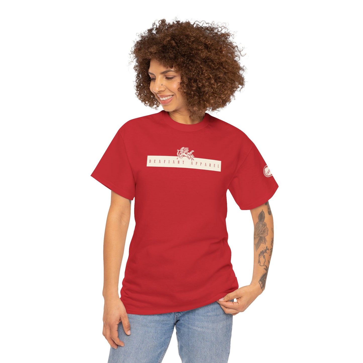 DEAFIANT Love Is Deaf Tee | Unisex Graphic Tee
