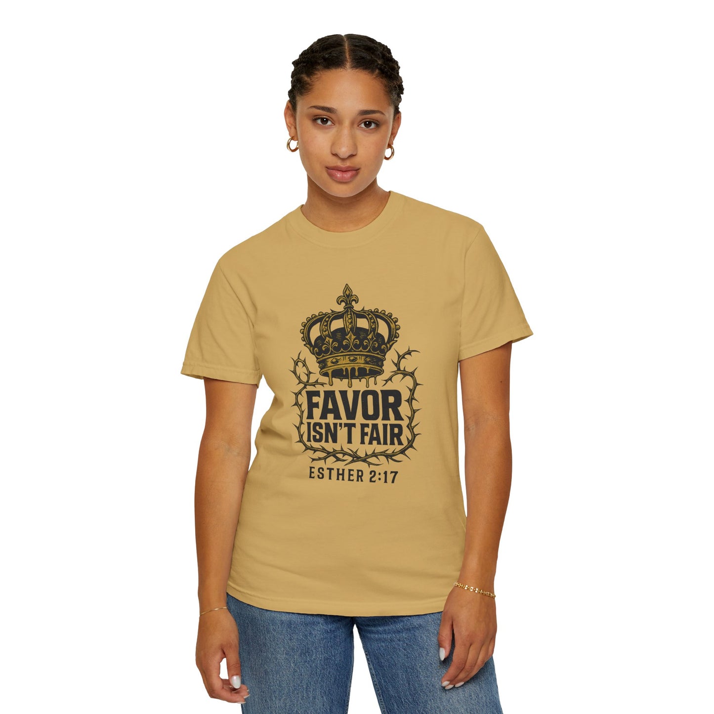 DEAFIANT Favor isn't Fair Esther Edition | Unisex Tee