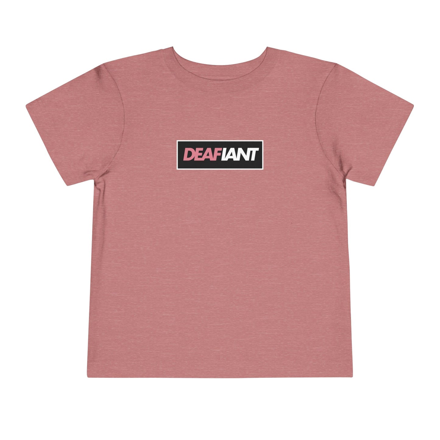 DEAFIANT Classic Logo Toddler Tee | Short Sleeve Tee