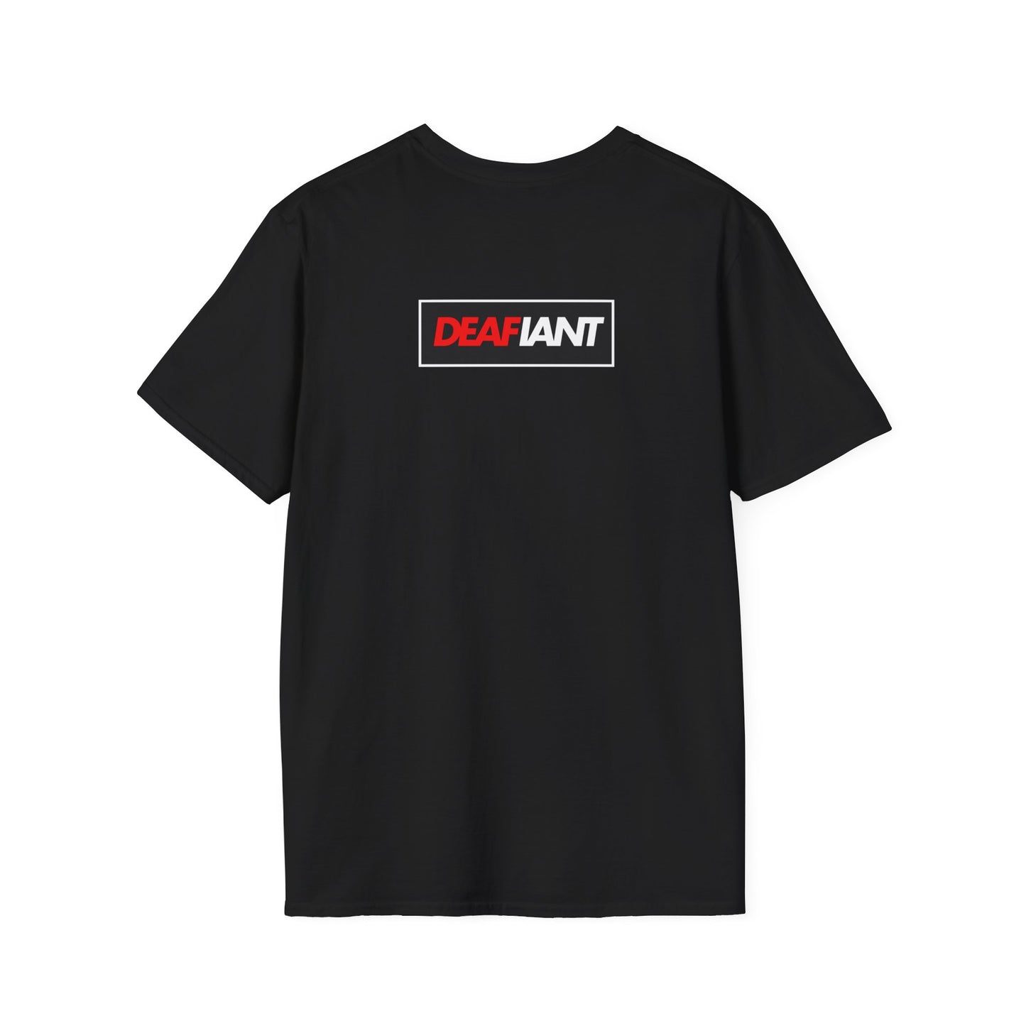 DEAFIANT Classic Logo Tee | Unisex Soft style cotton tee