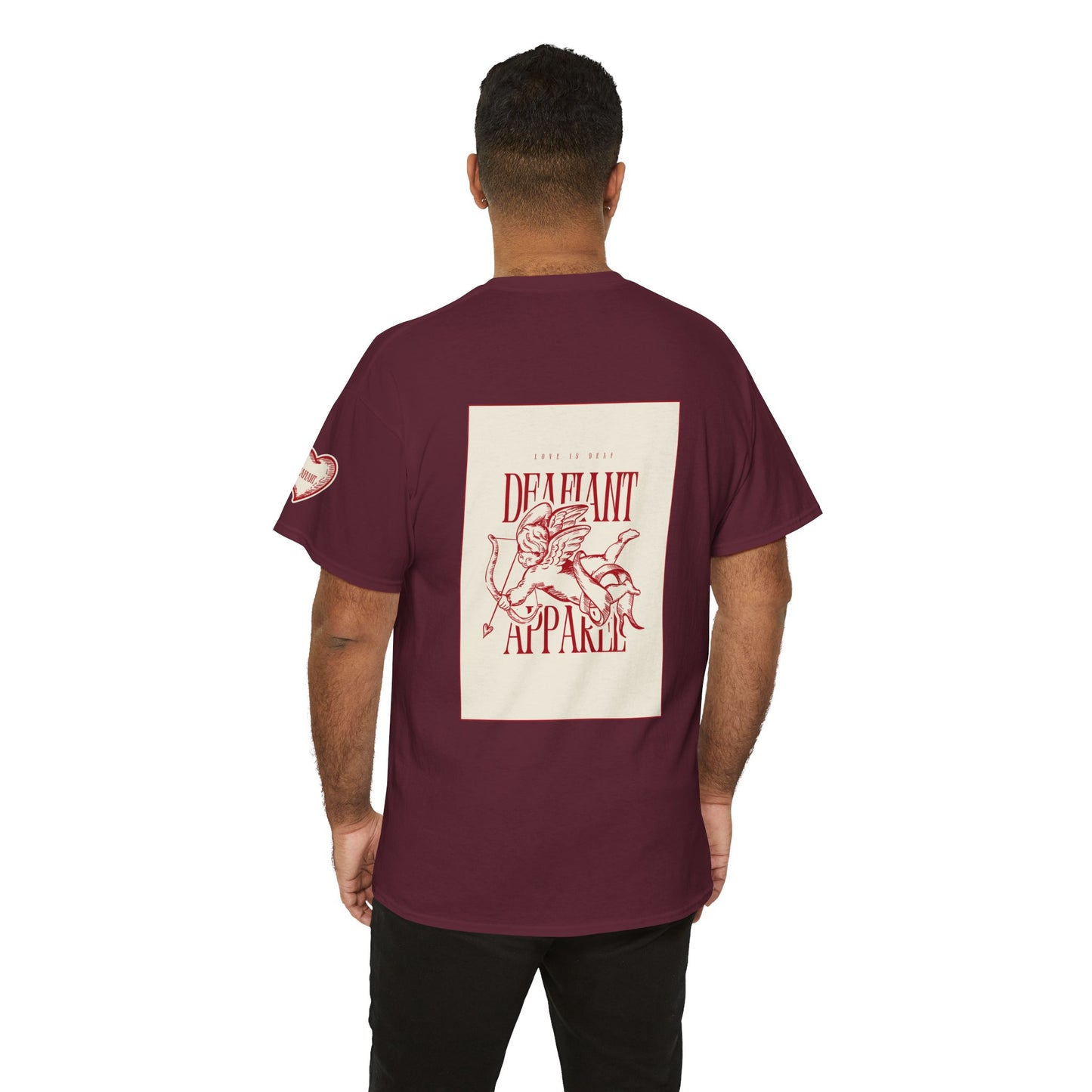 DEAFIANT Love Is Deaf Tee | Unisex Graphic Tee
