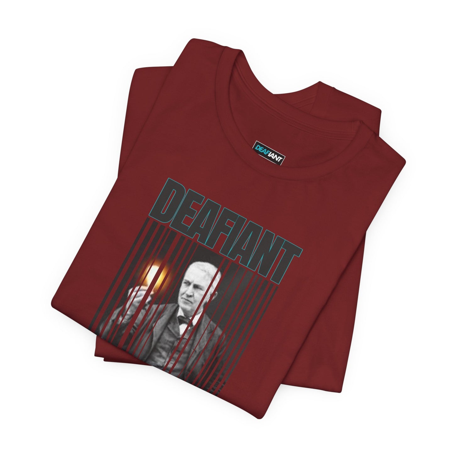 The Innovator Tee – Thomas Edison x DEAFIANT | Title 42 Edition| Unisex Jersey Tee
