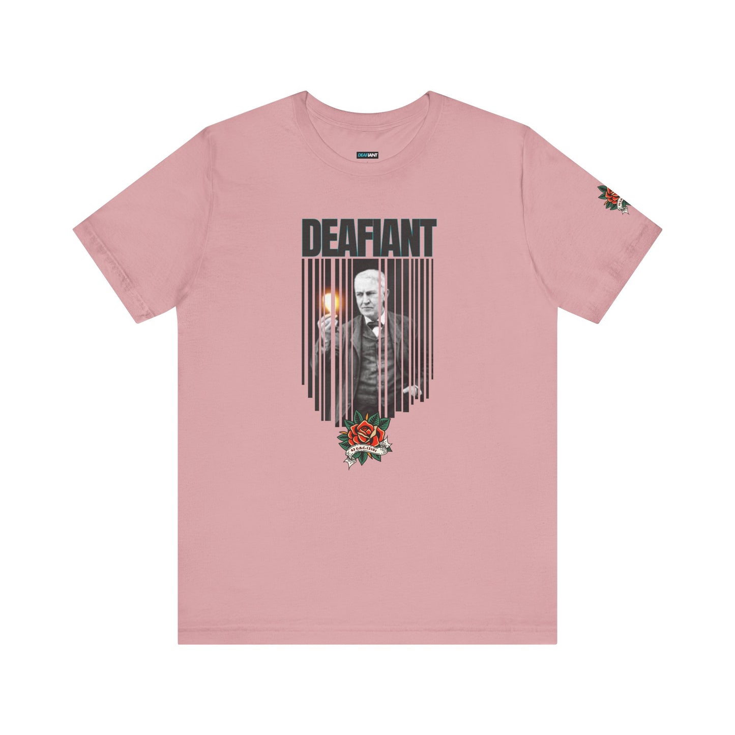 The Innovator Tee – Thomas Edison x DEAFIANT | Title 42 Edition| Unisex Jersey Tee