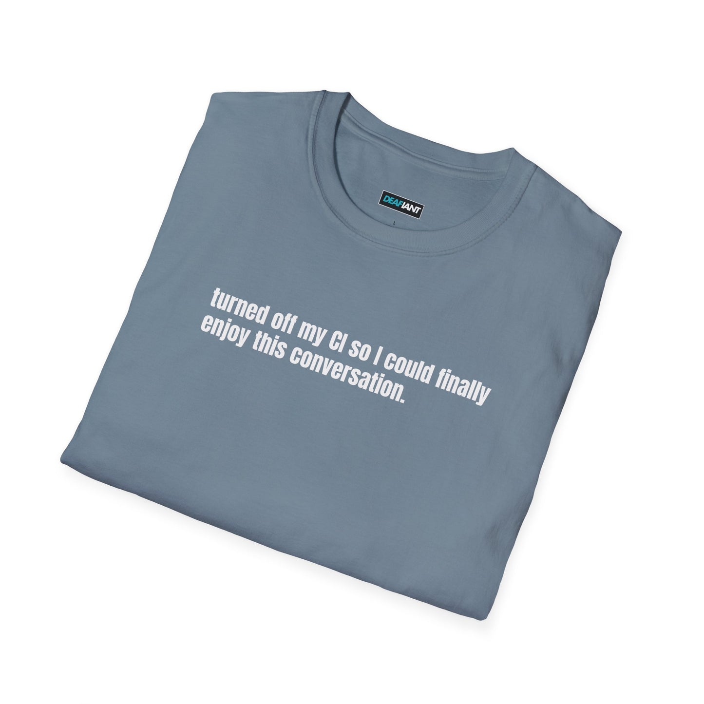 DEAFIANT CI Talk | Unisex T-Shirt
