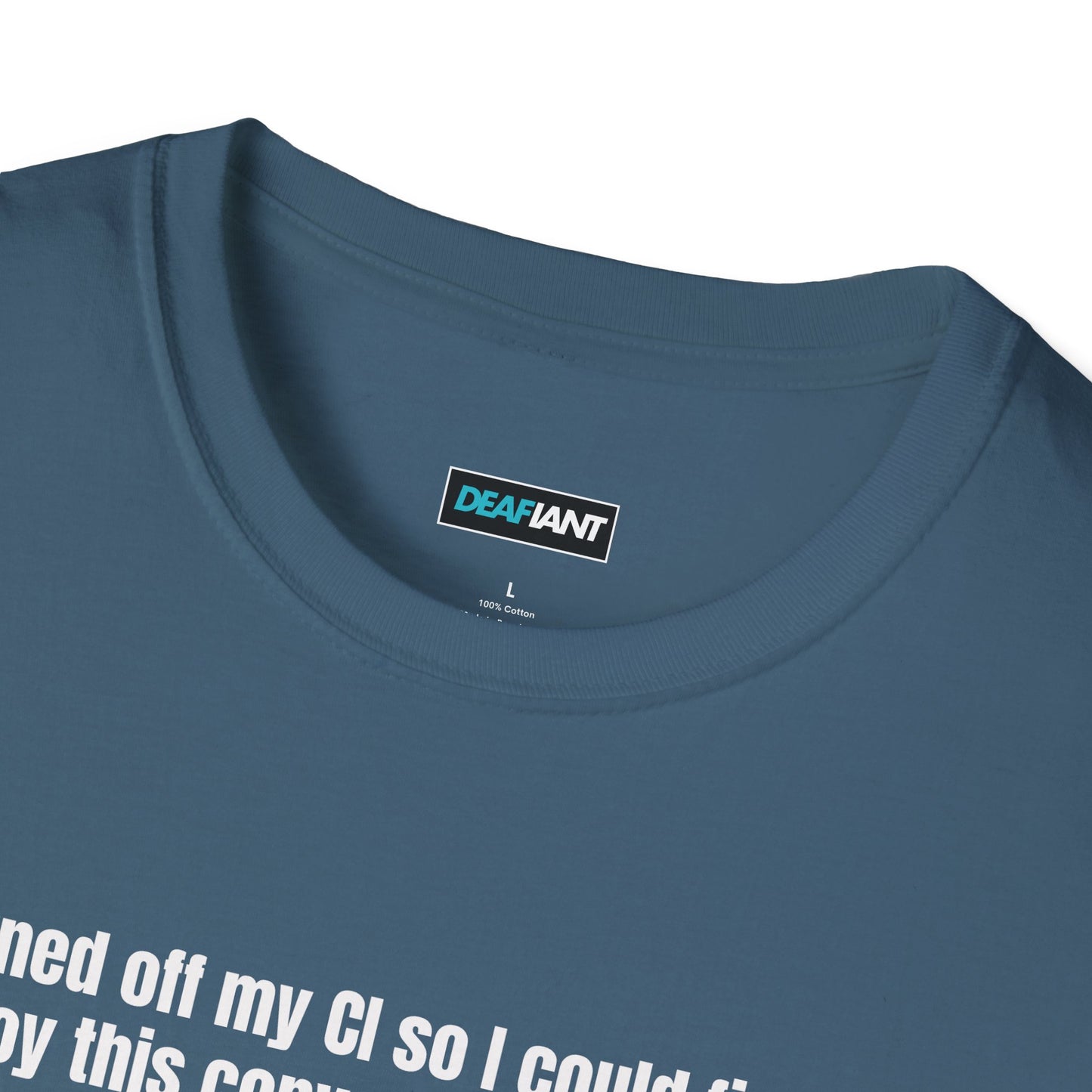 DEAFIANT CI Talk | Unisex T-Shirt