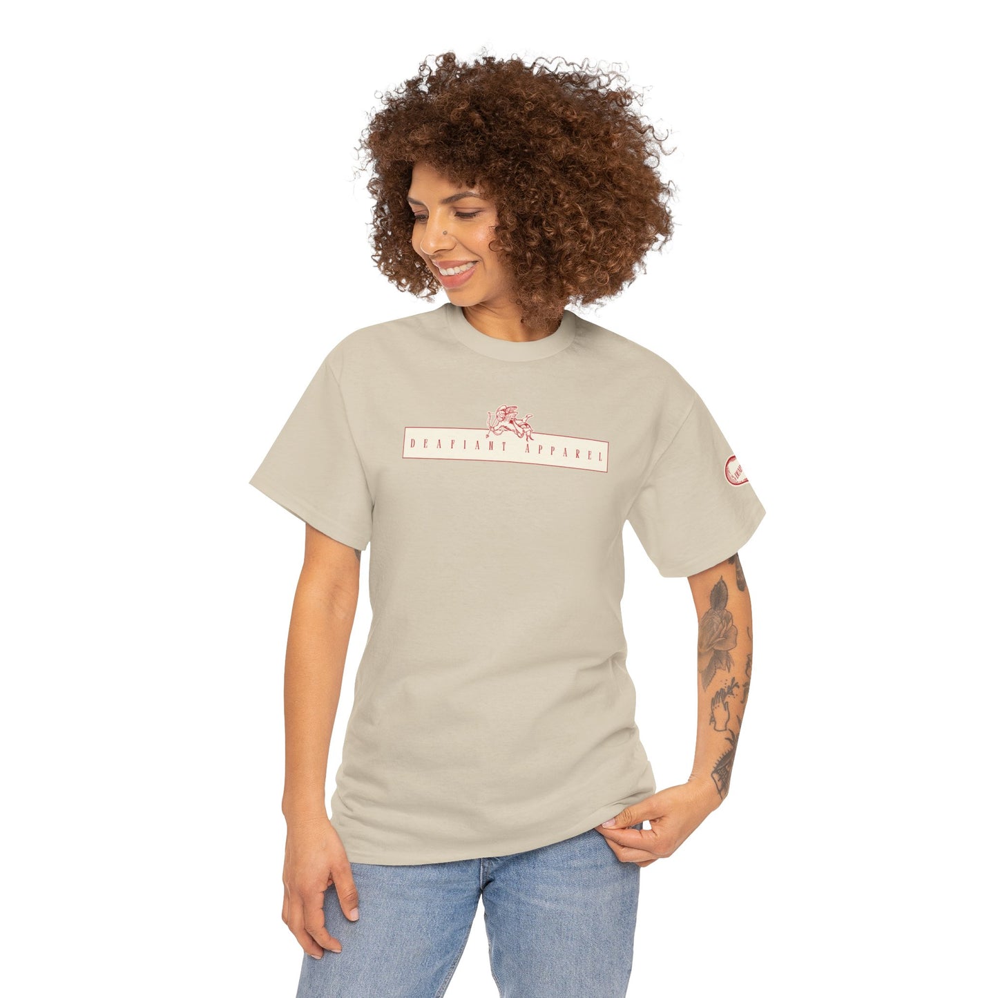 DEAFIANT Love Is Deaf Tee | Unisex Graphic Tee