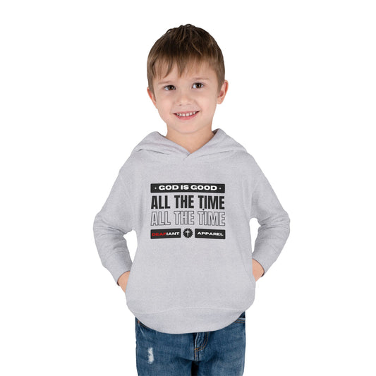 DEAFIANT KIDS | God Is Good – All the Time! Kids Praise Hoodie | Unisex