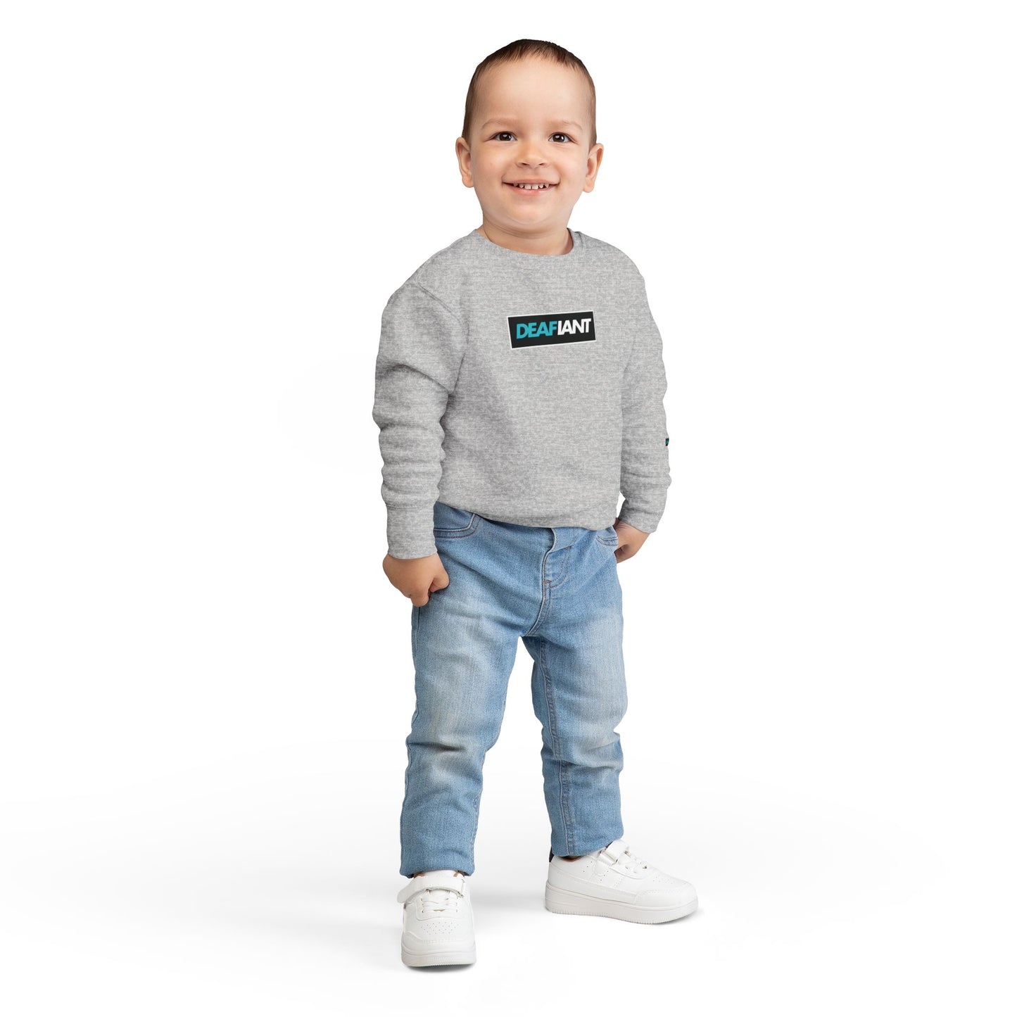 DEAFIANT Classic Logo Toddler Sweatshirt