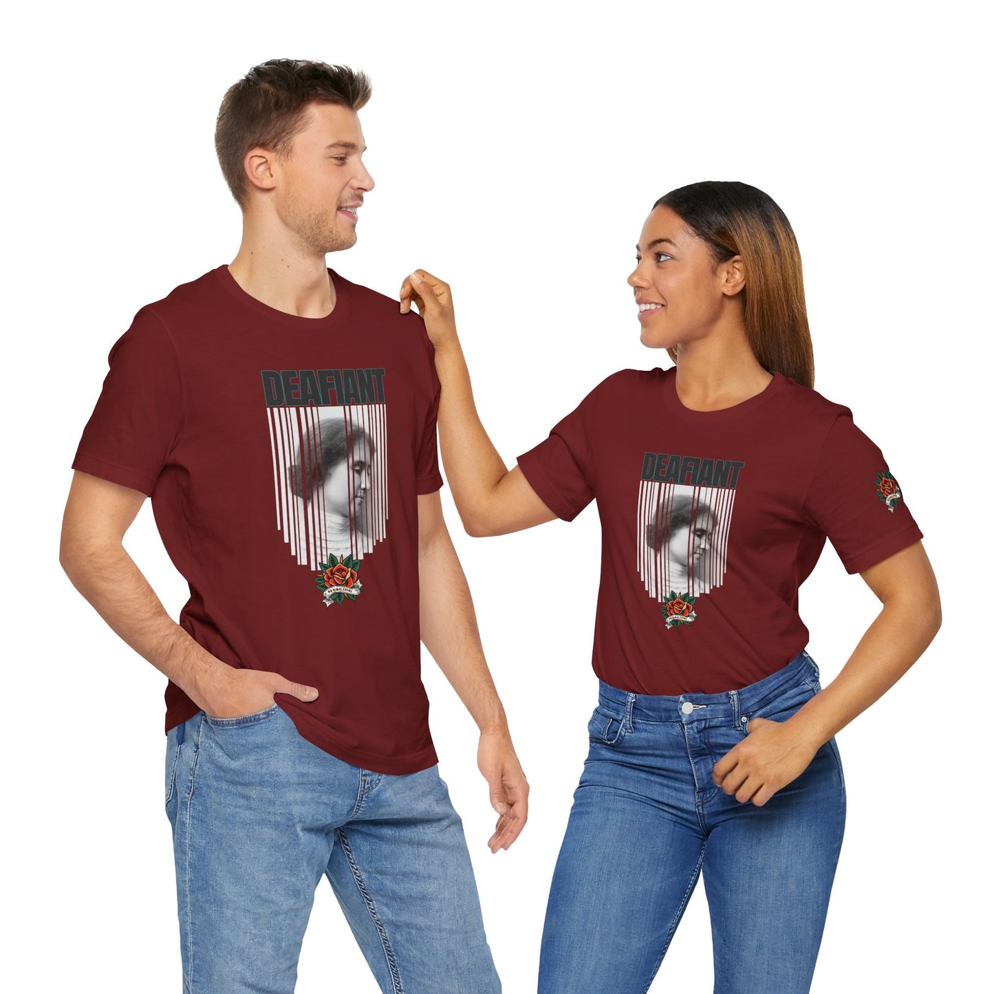 The Legacy Tee – Helen Keller x DEAFIANT | Title 42 Edition | Unisex Jersey Short Sleeve Shirt