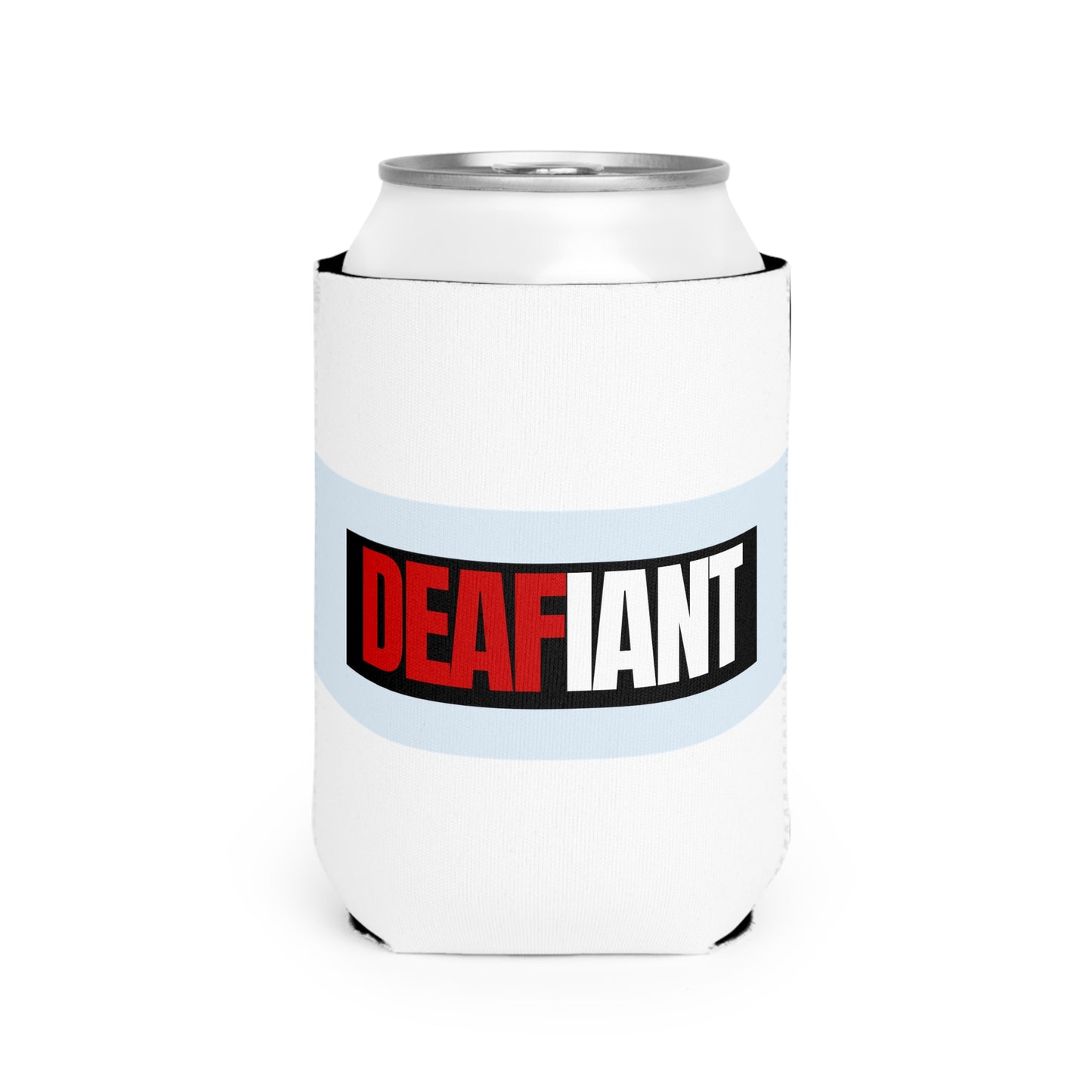 DEAFIANT No Chill Can Cooler Sleeve