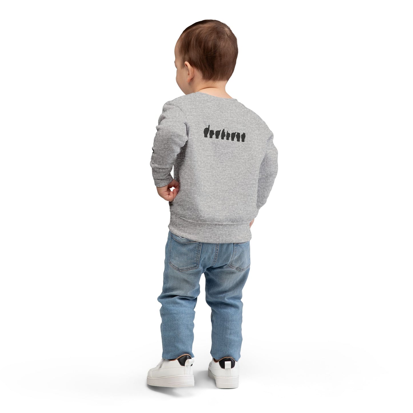 DEAFIANT Classic Logo Toddler Sweatshirt