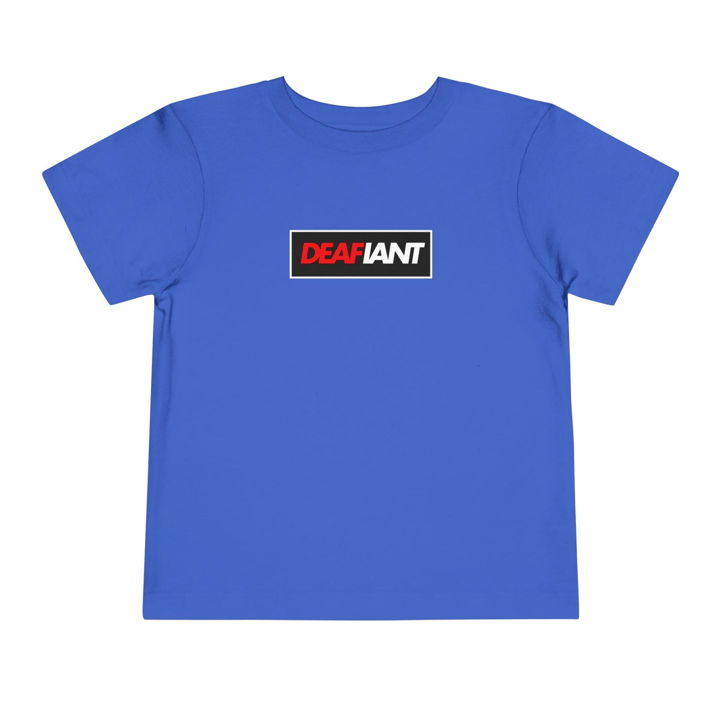 DEAFIANT Classic Logo Toddler Tee | Short Sleeve Tee