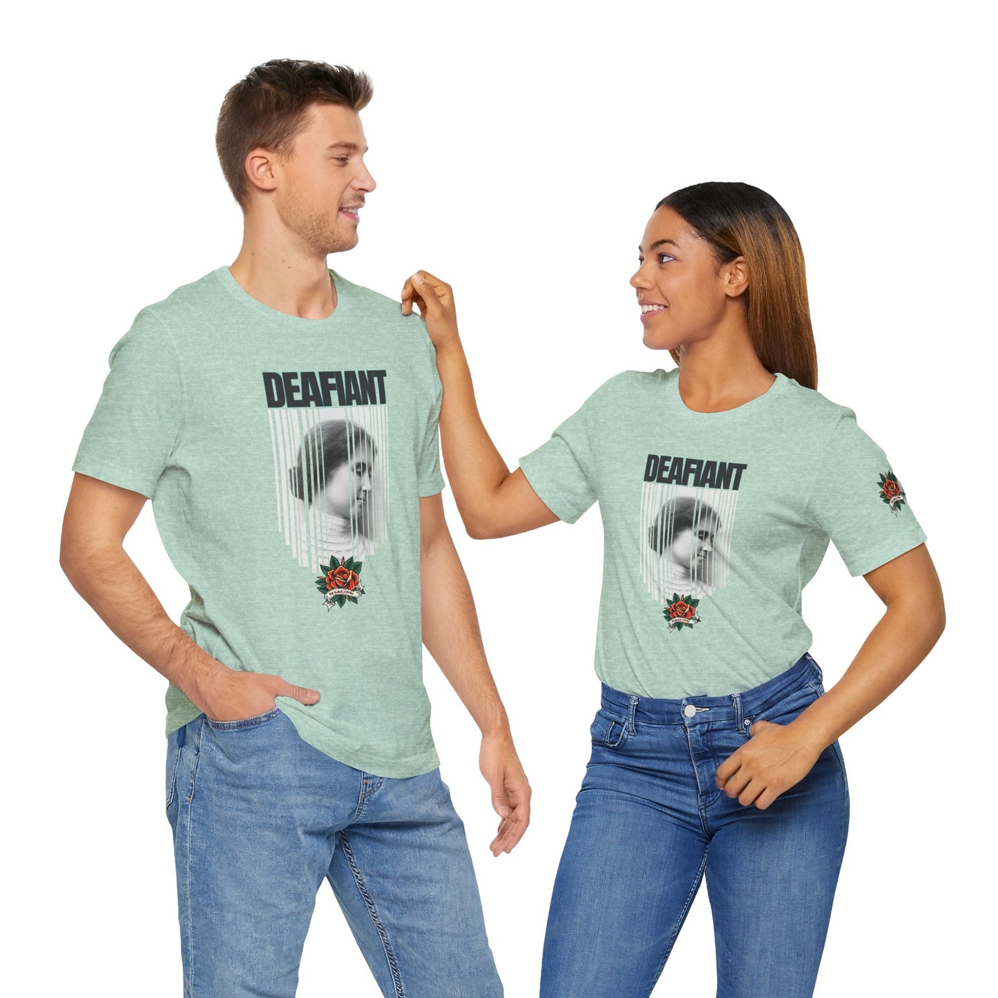 The Legacy Tee – Helen Keller x DEAFIANT | Title 42 Edition | Unisex Jersey Short Sleeve Shirt
