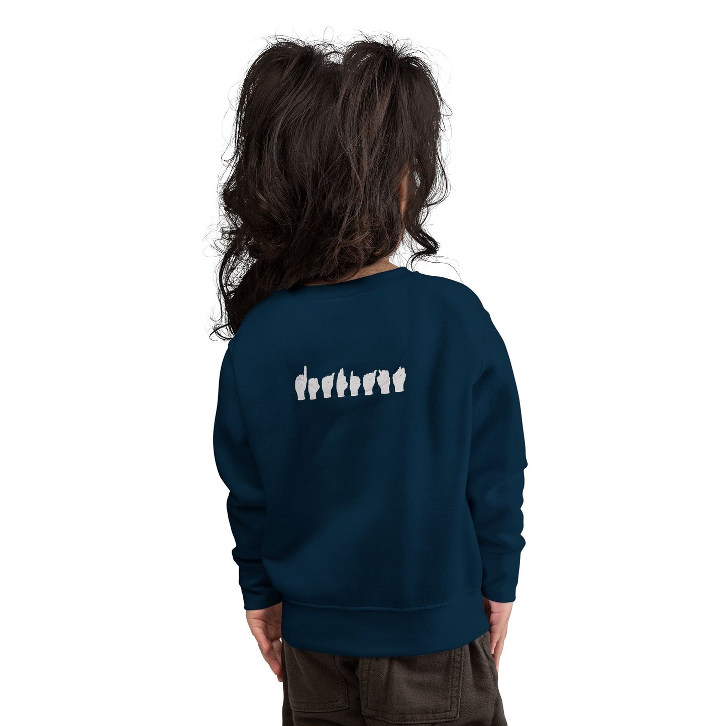 DEAFIANT Classic Logo Toddler Sweatshirt