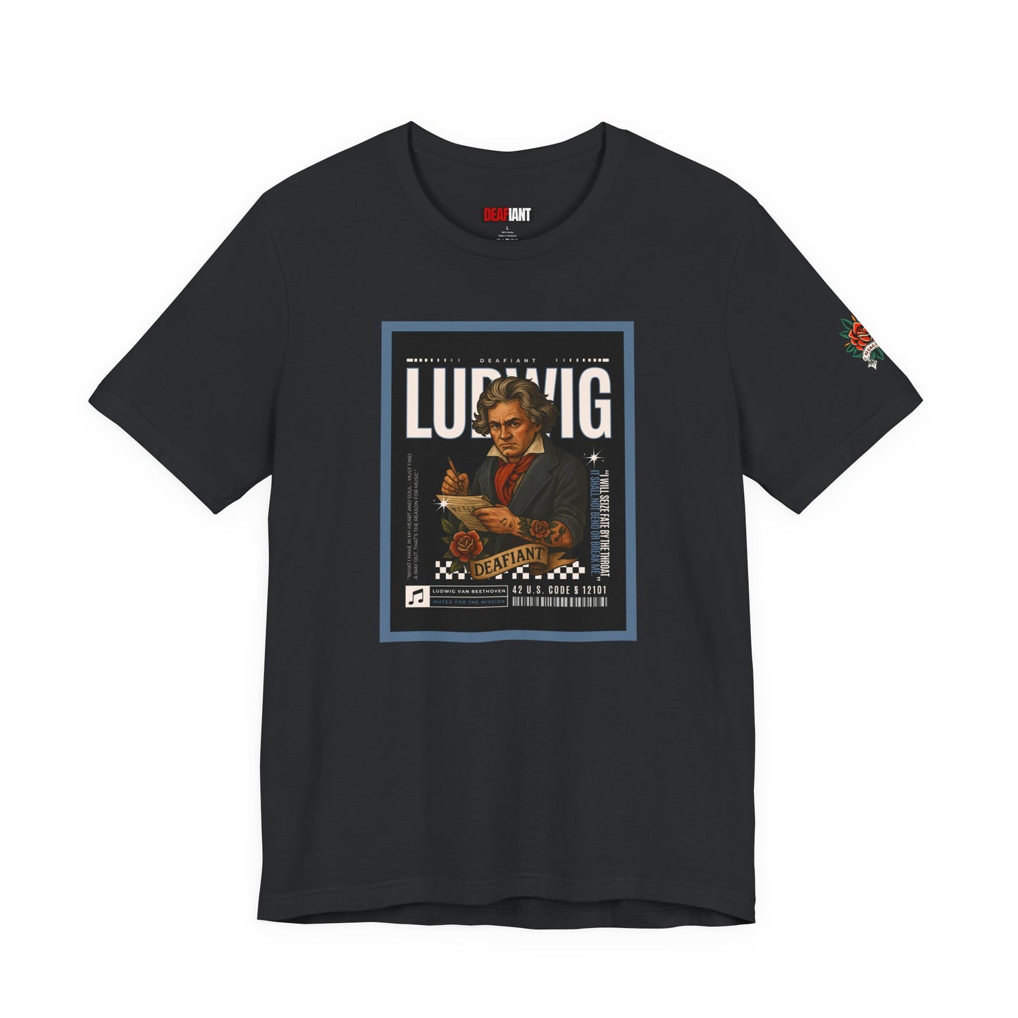 DEAFIANT The Composer Tee | Unisex Graphic Tee