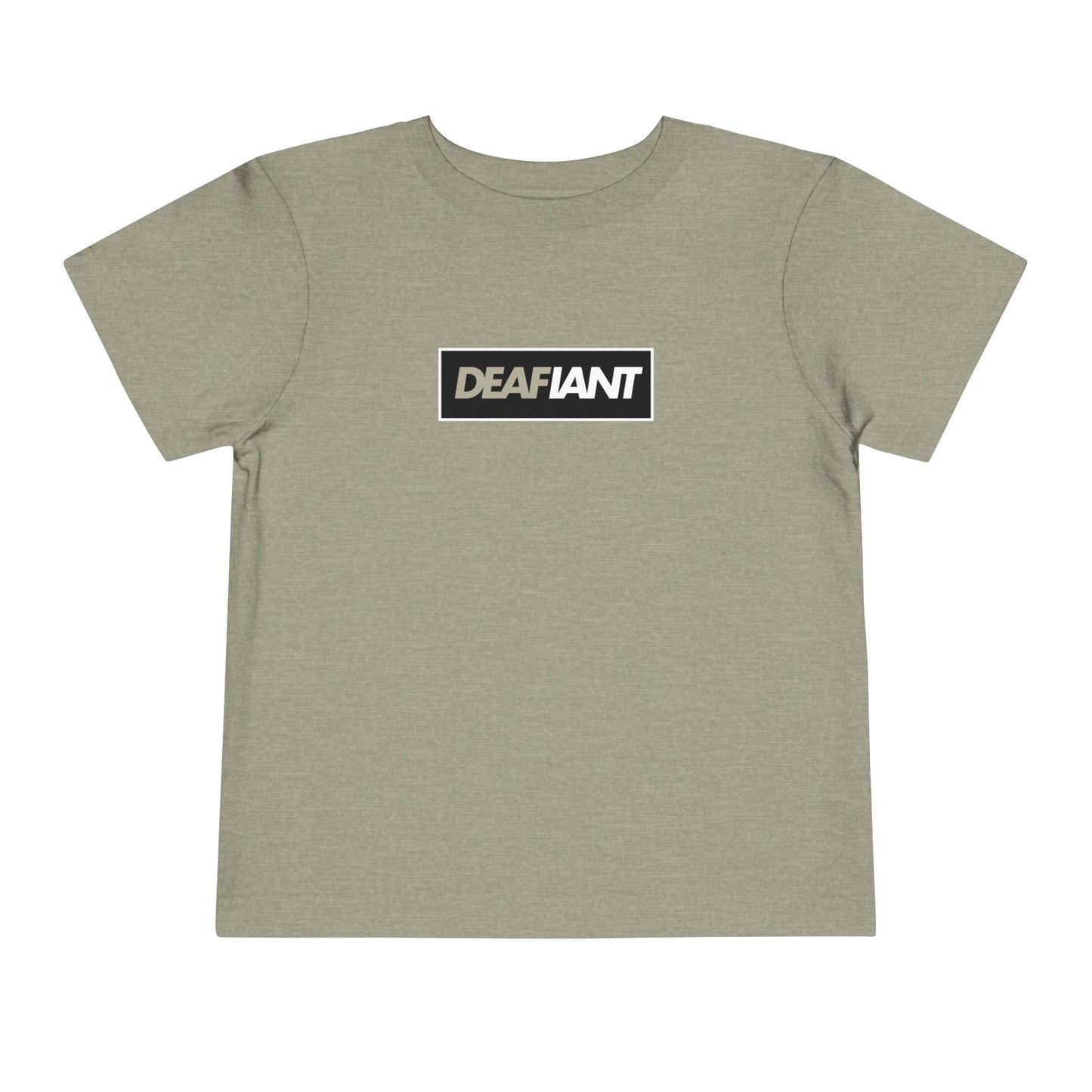 DEAFIANT Classic Logo Toddler Tee | Short Sleeve Tee