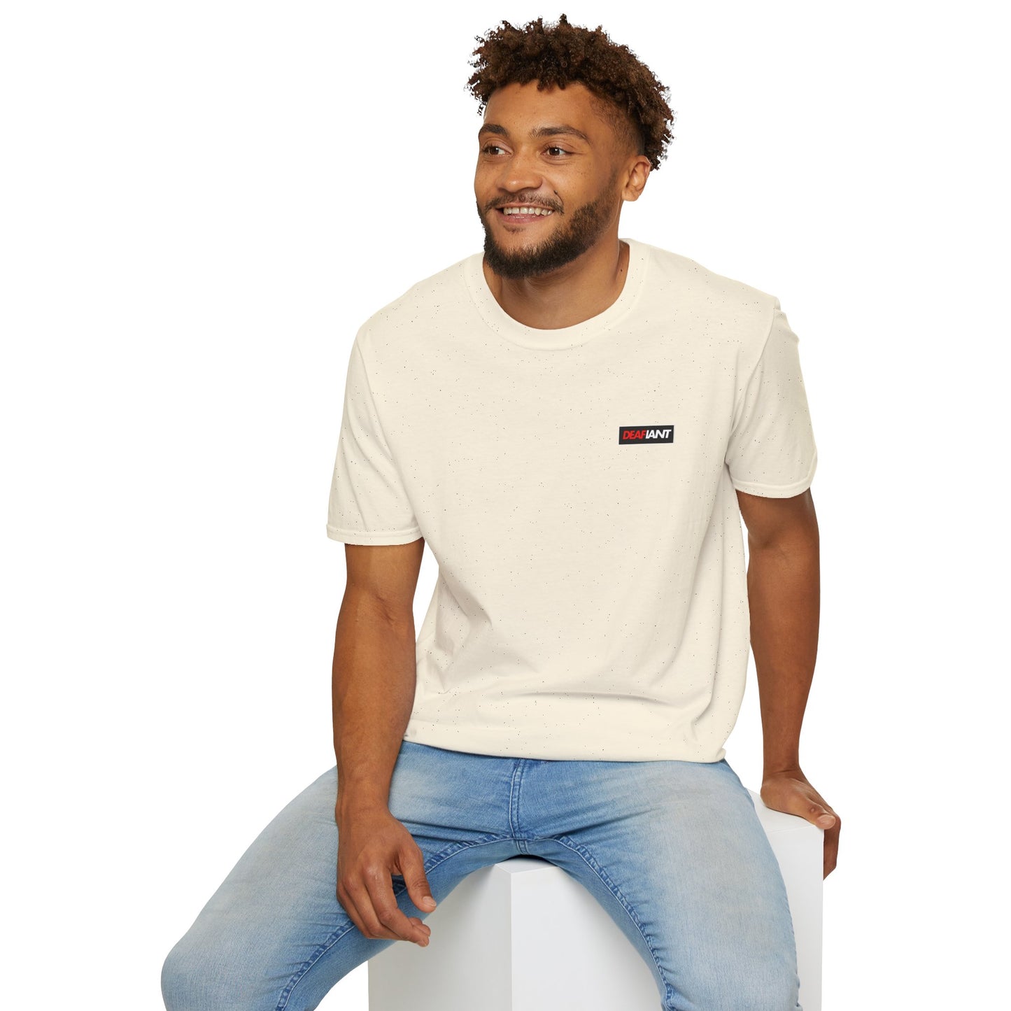 DEAFIANT Classic Logo Tee | Unisex Soft style cotton tee