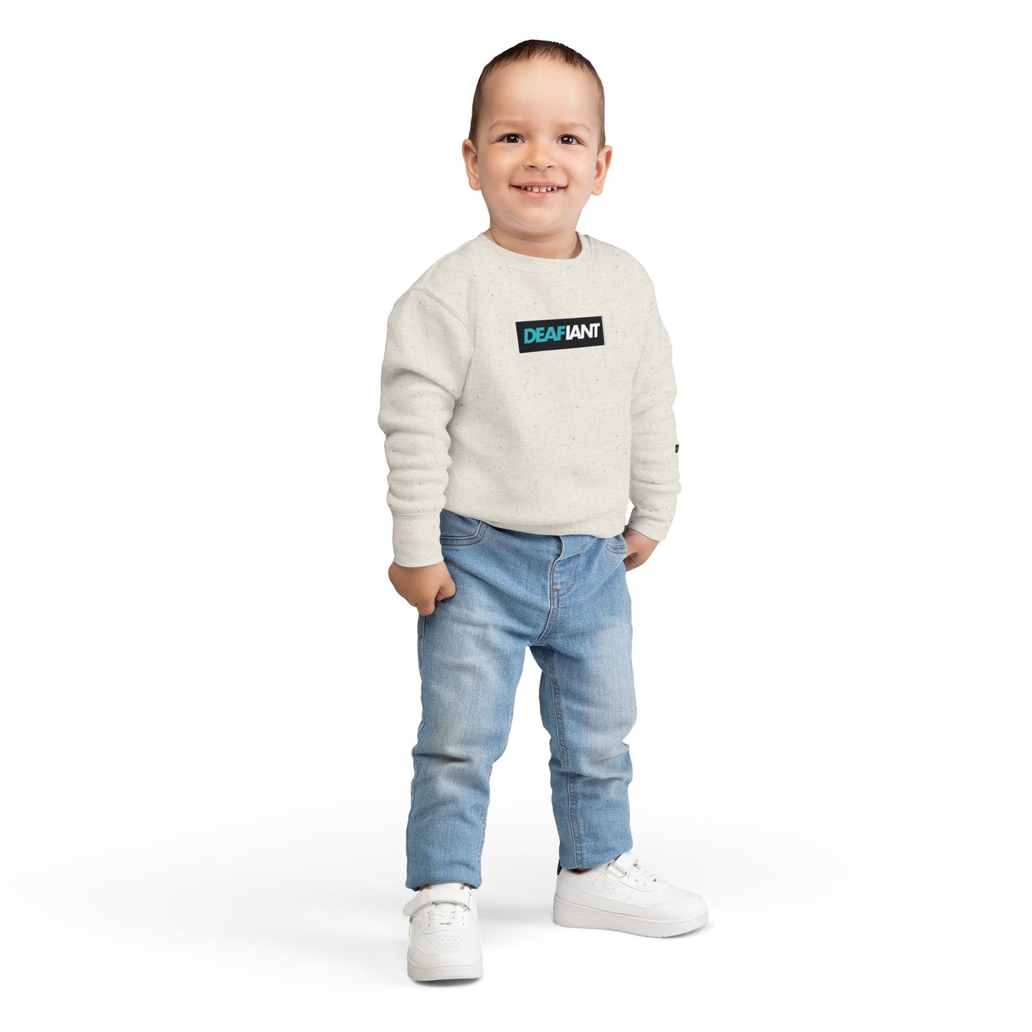 DEAFIANT Classic Logo Toddler Sweatshirt