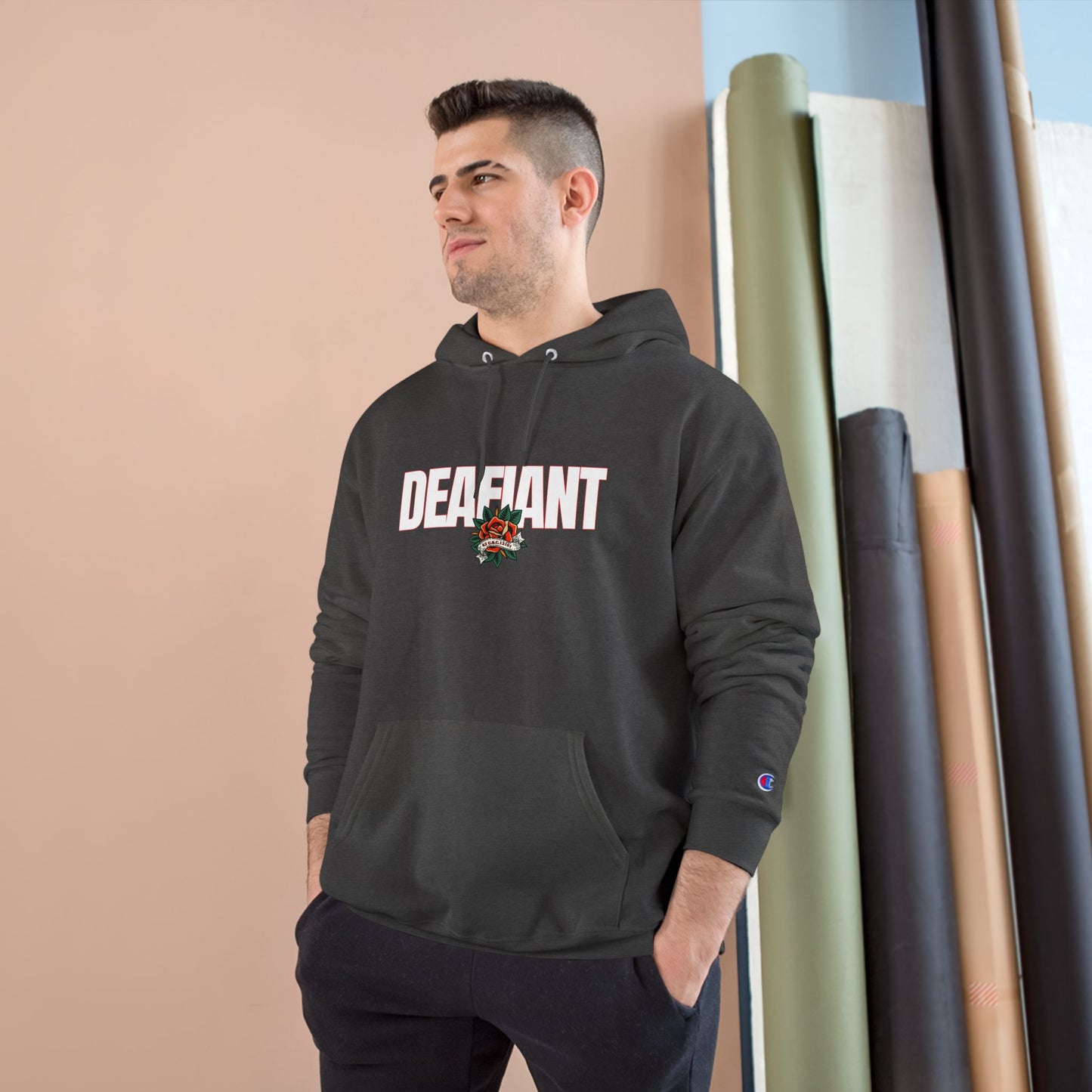 DEAFIANT Champion of the Law Unisex Hoodie