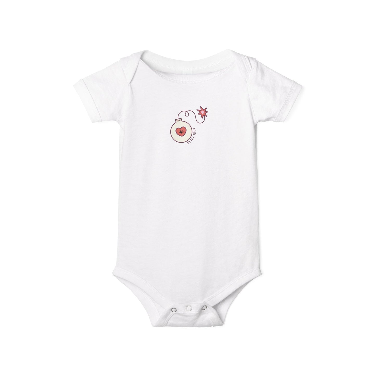DEAFIANT Quiet Riot | Infant Jersey One Piece