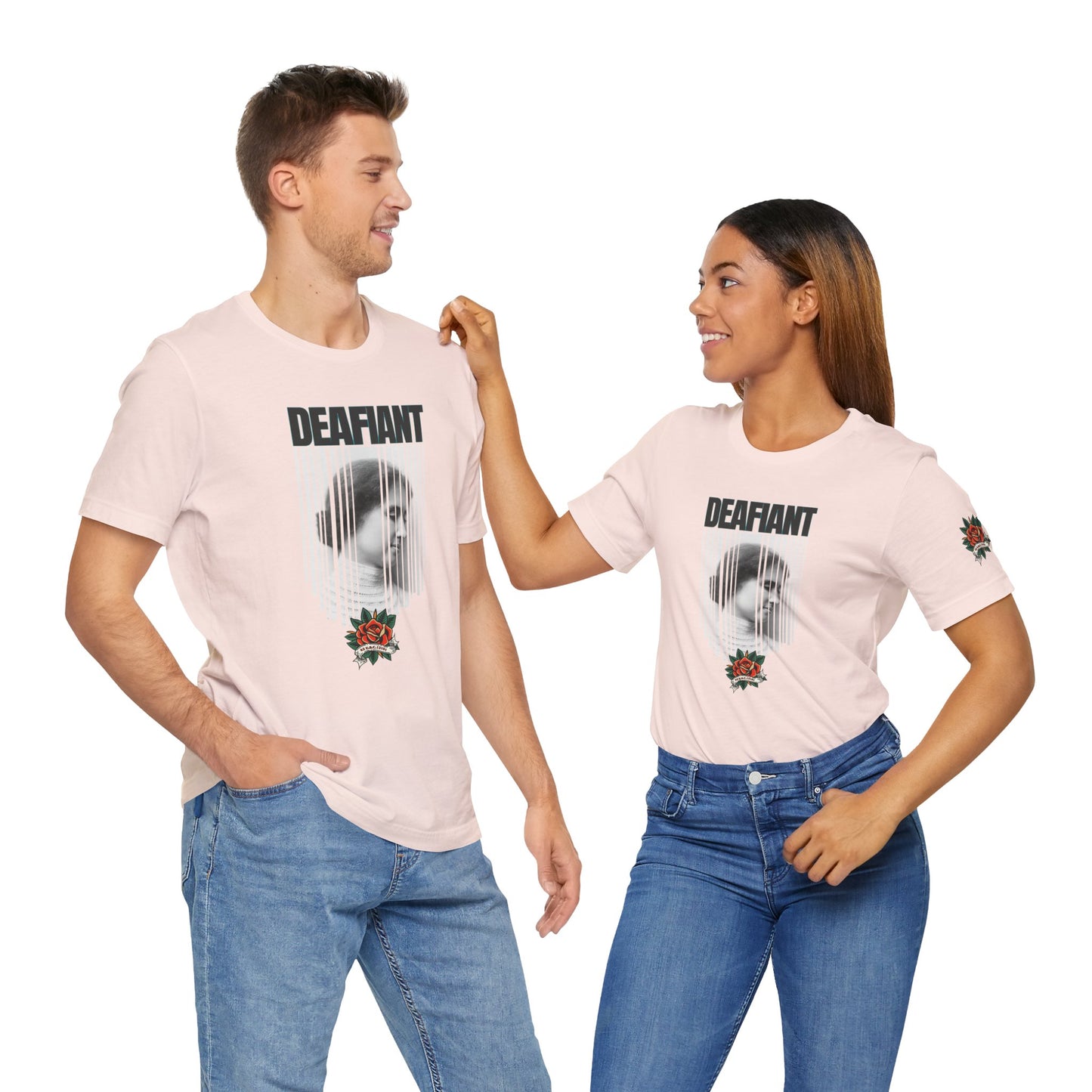 The Legacy Tee – Helen Keller x DEAFIANT | Title 42 Edition | Unisex Jersey Short Sleeve Shirt