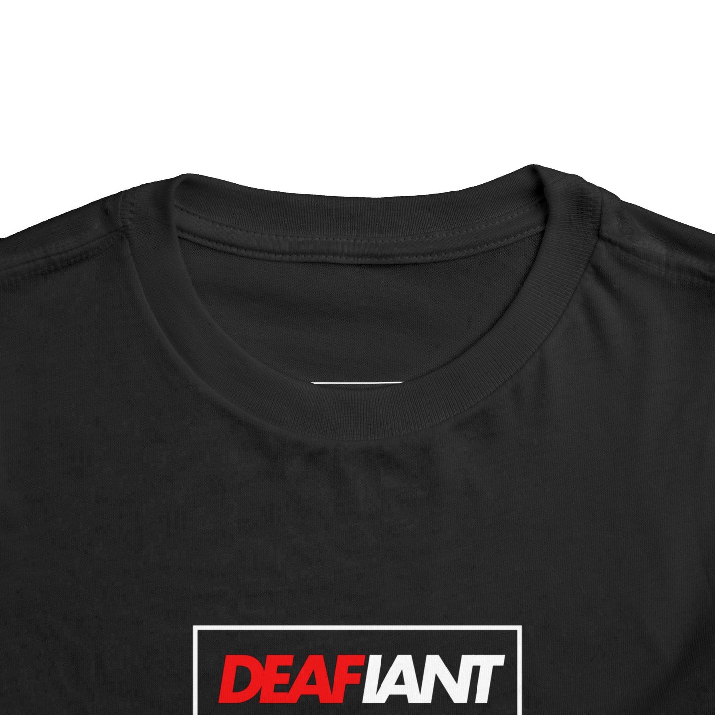DEAFIANT Classic Logo Toddler Tee | Short Sleeve Tee