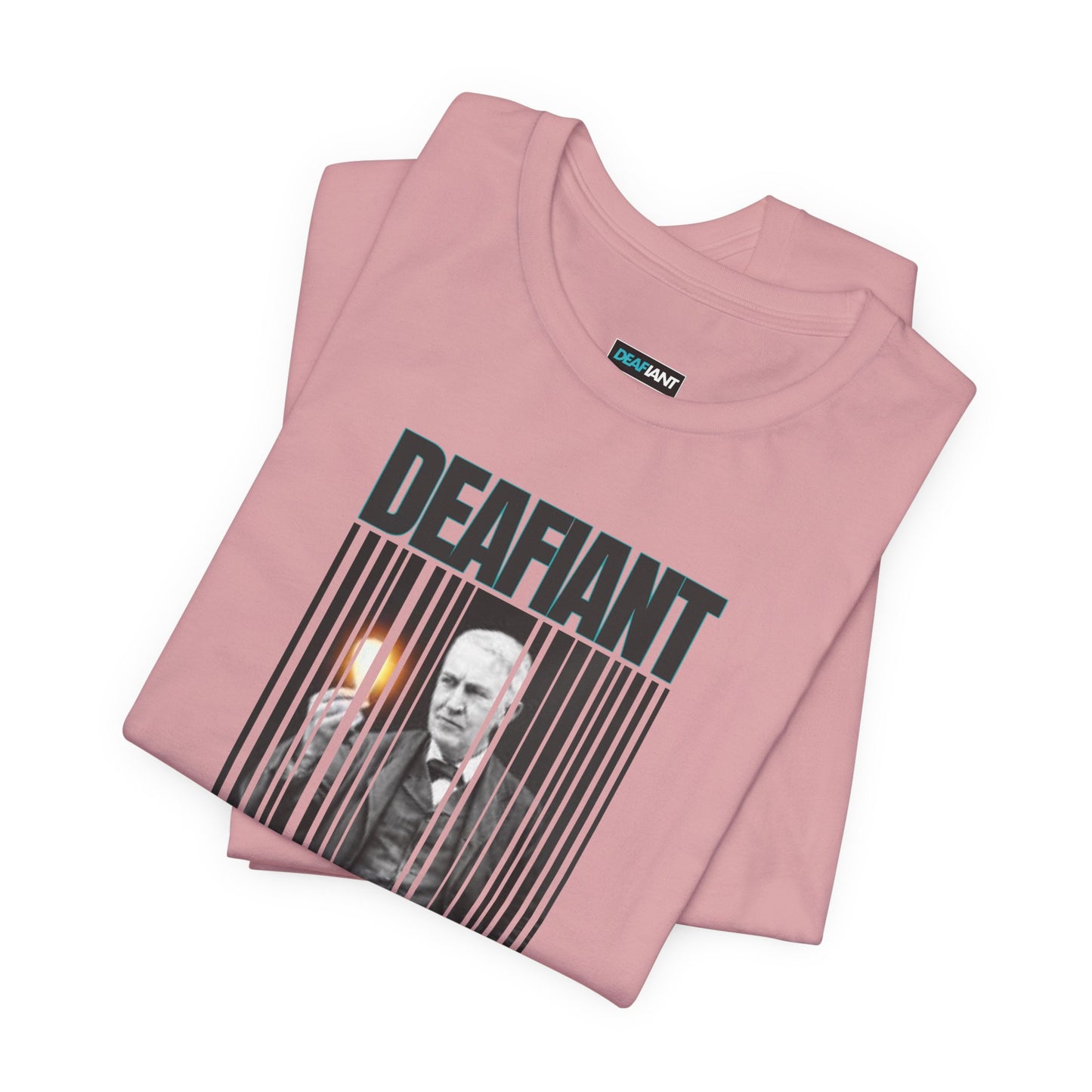 The Innovator Tee – Thomas Edison x DEAFIANT | Title 42 Edition| Unisex Jersey Tee