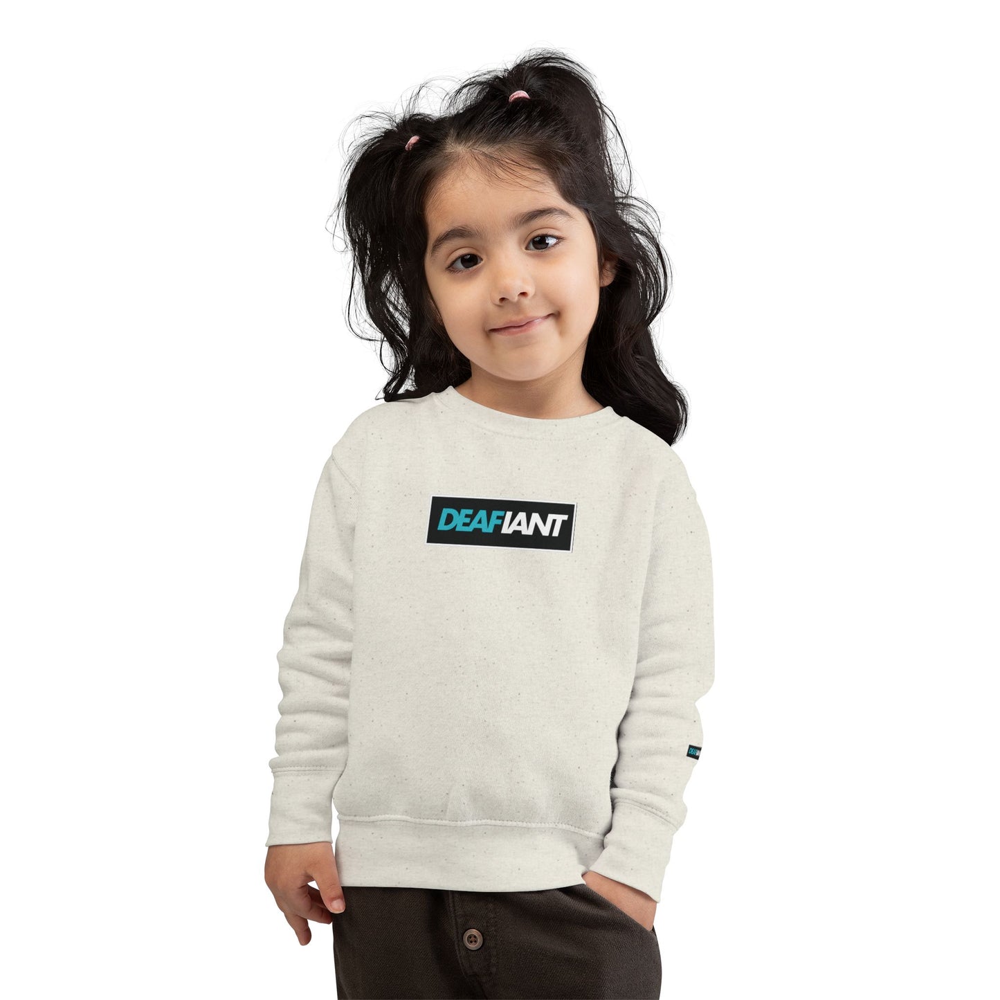 DEAFIANT Classic Logo Toddler Sweatshirt
