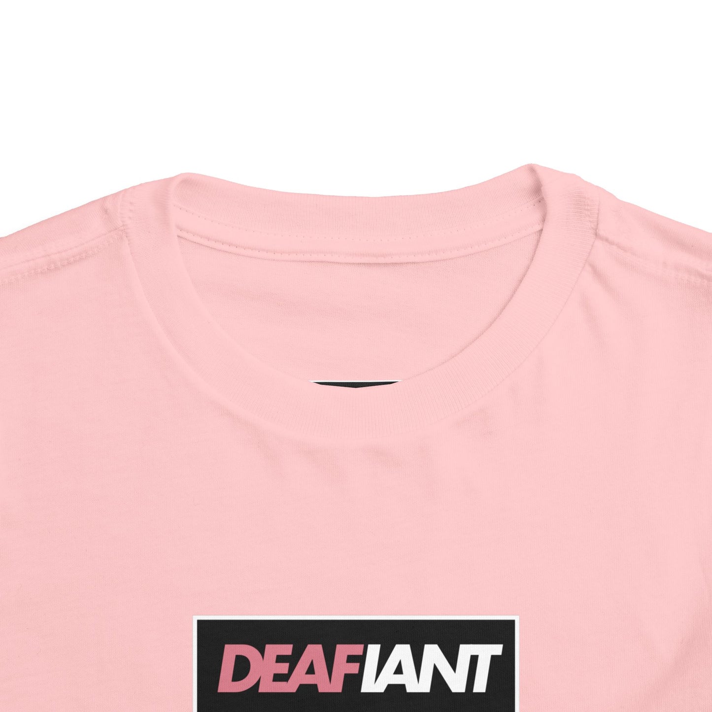 DEAFIANT Classic Logo Toddler Tee | Short Sleeve Tee