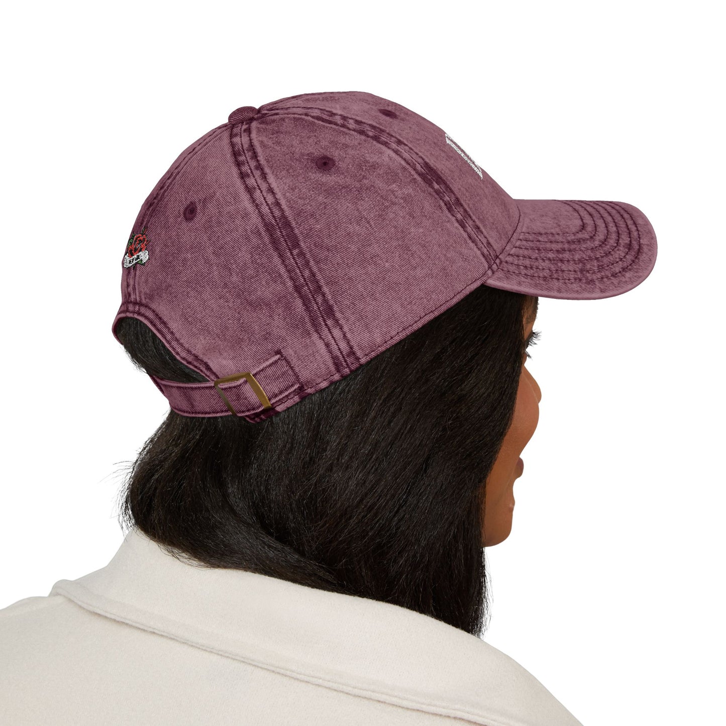 DEAFIANT Silent Threads Vintage Cap (Embroidered)