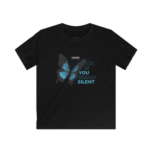 YOUTH GIRLS DEAFIANT Esther's Silence | Kids Softstyle Tee
