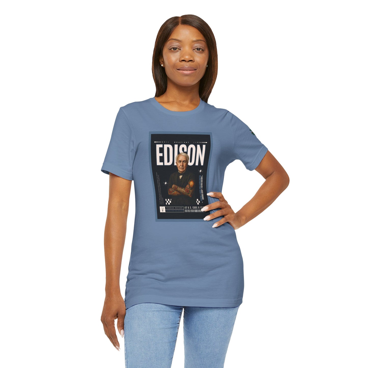 DEAFIANT Deaf Edison Tee | Unisex Short Sleeve