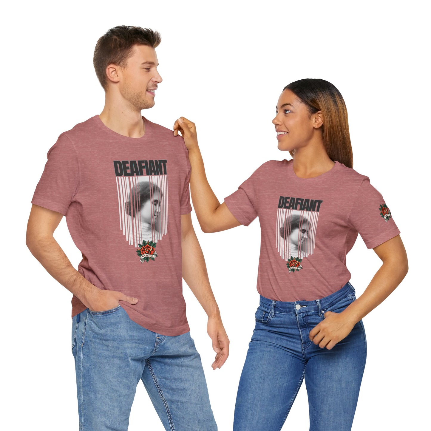 The Legacy Tee – Helen Keller x DEAFIANT | Title 42 Edition | Unisex Jersey Short Sleeve Shirt