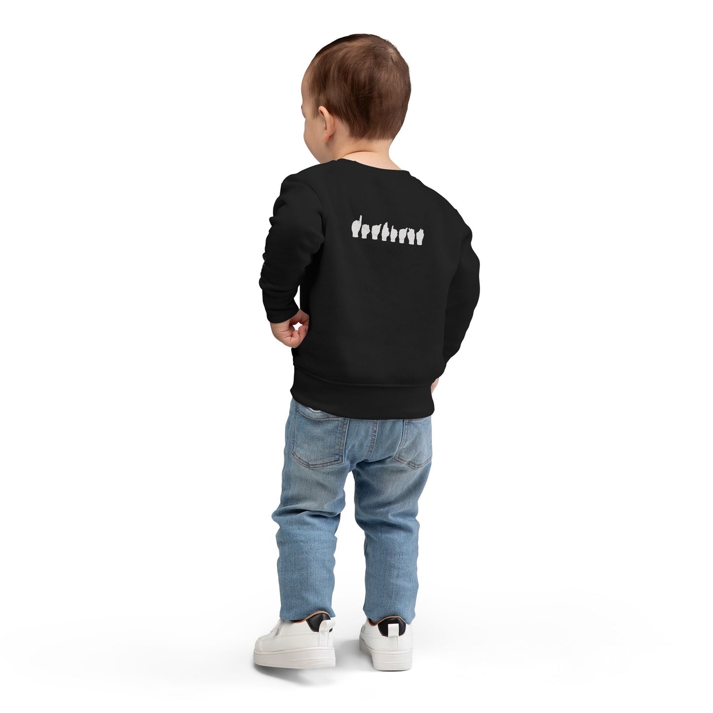 DEAFIANT Classic Logo Toddler Sweatshirt